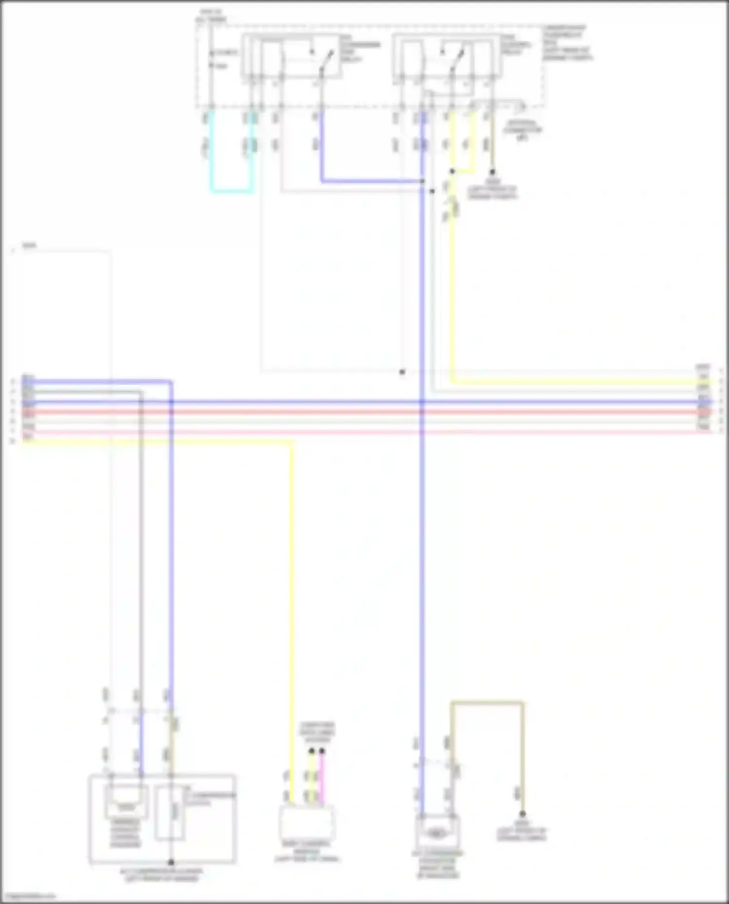 Accord Honda XI (2023-2024): Automatic a/c circuit, except hybrid (4 of 5)
