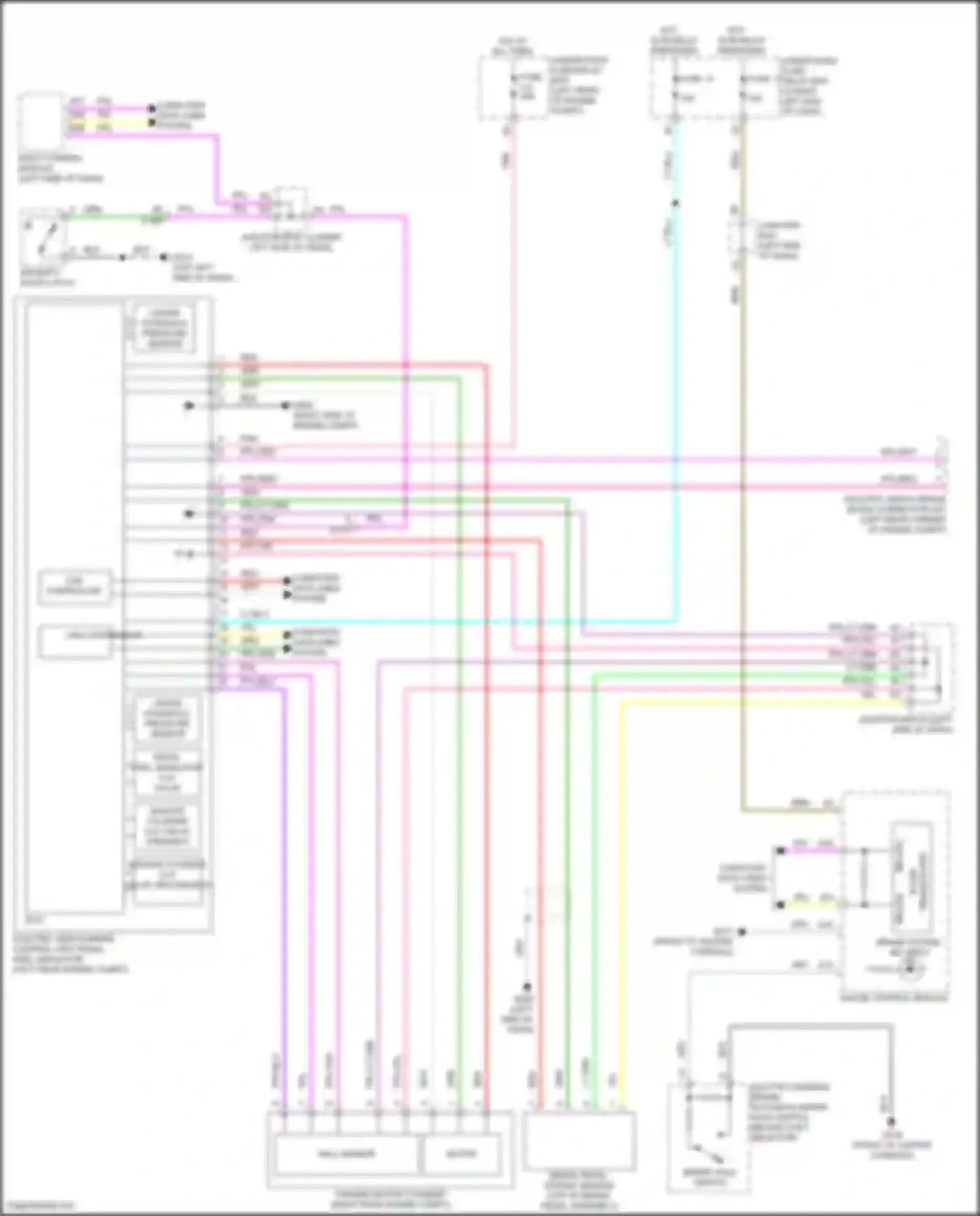 Accord Honda XI (2023-2024): Electric servo brake system circuit