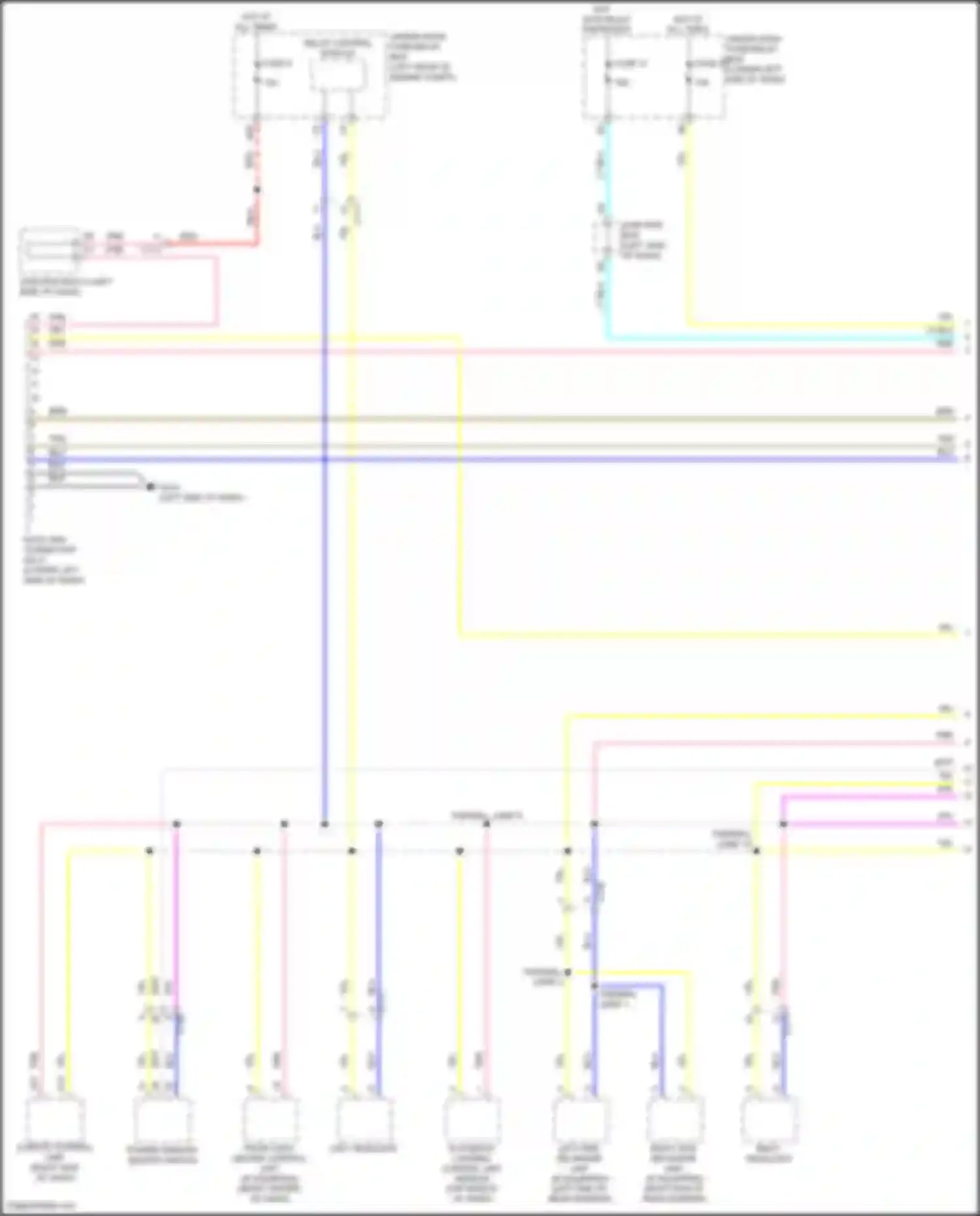 Accord Honda XI (2023-2024): Computer data lines circuit, except hybrid (1 of 5)