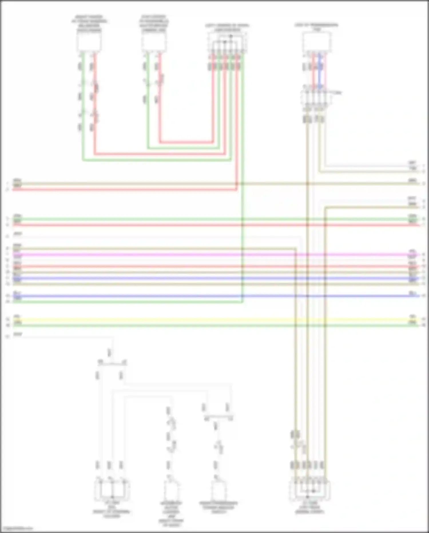 Accord Honda XI (2023-2024): Computer data lines circuit, except hybrid (4 of 5)