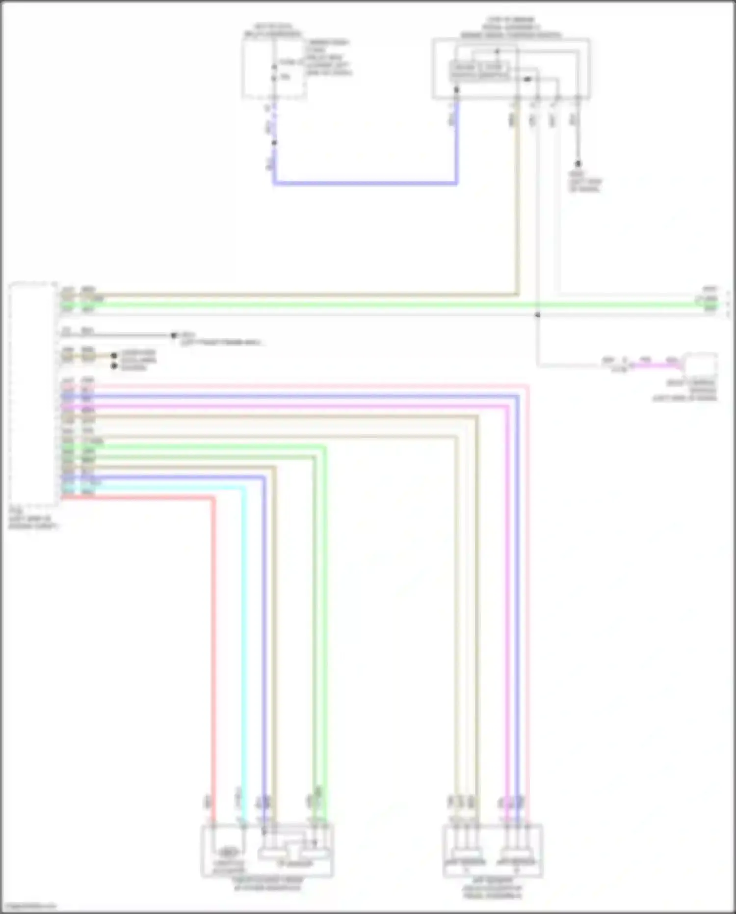 Accord Honda XI (2023-2024): Cruise control circuit, except hybrid (1 of 3)