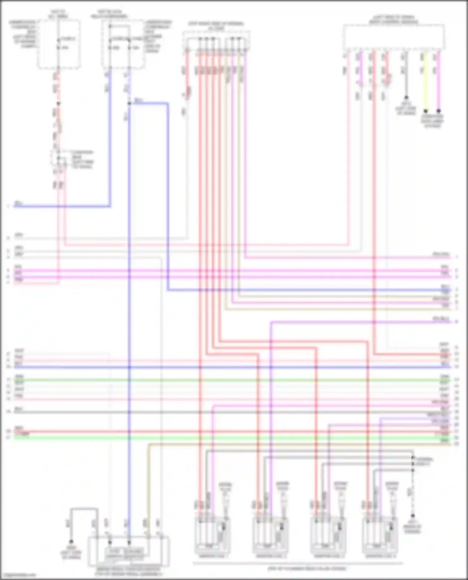 Accord Honda XI (2023-2024): Wiring diagram engine performance 1.5l turbo (3 of 6)