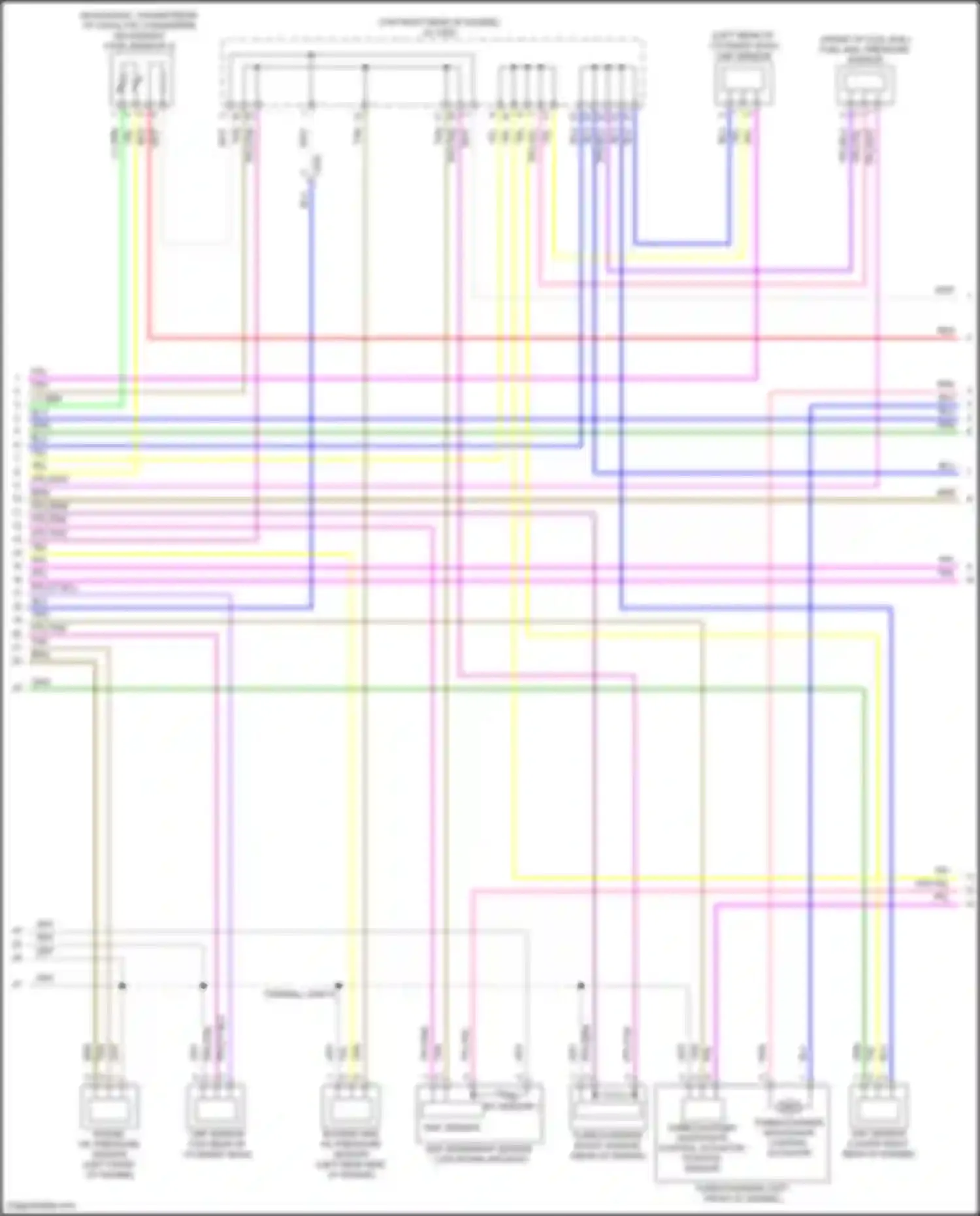 Accord Honda XI (2023-2024): Wiring diagram engine performance 1.5l turbo (5 of 6)