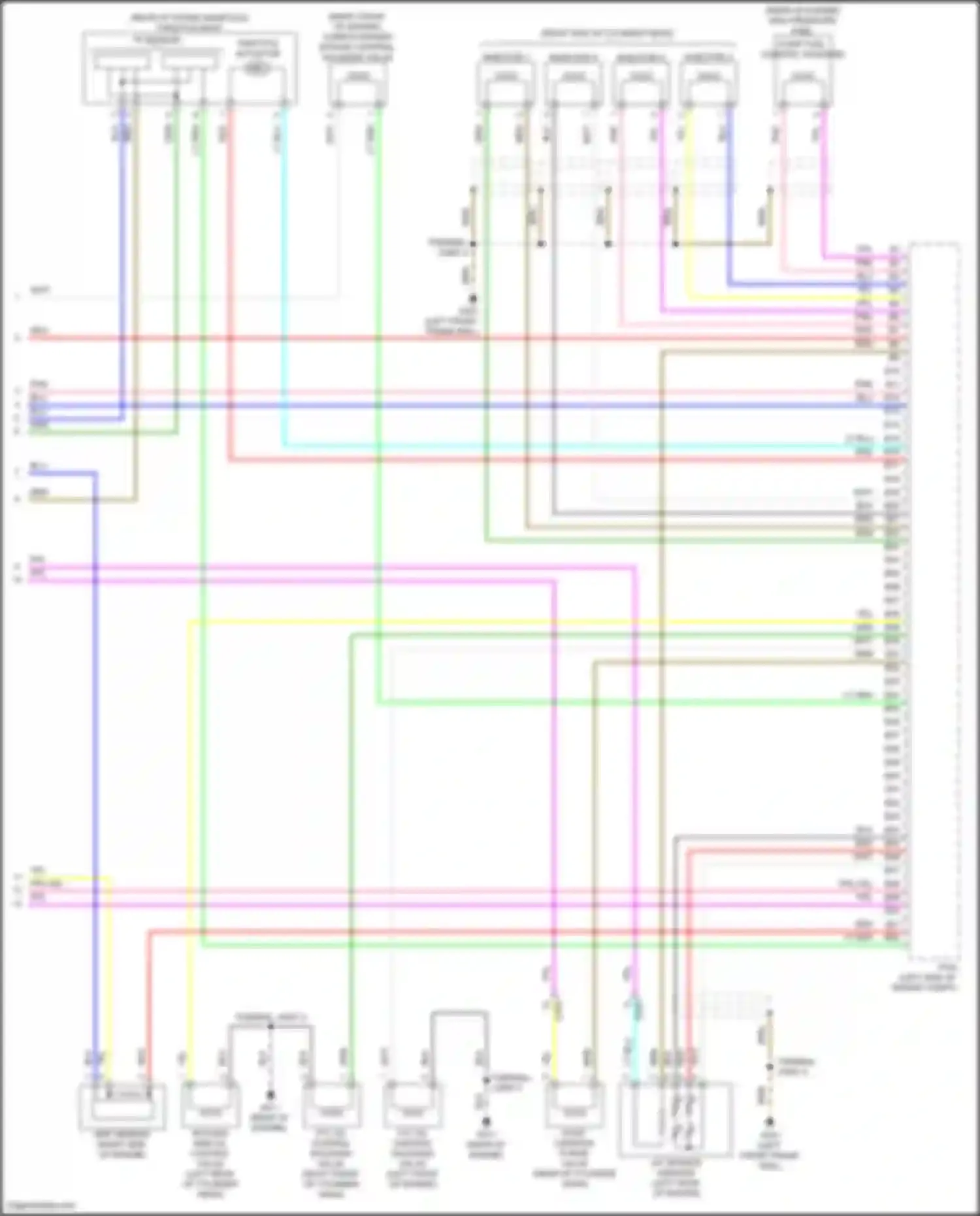 Accord Honda XI (2023-2024): Wiring diagram engine performance 1.5l turbo (6 of 6)