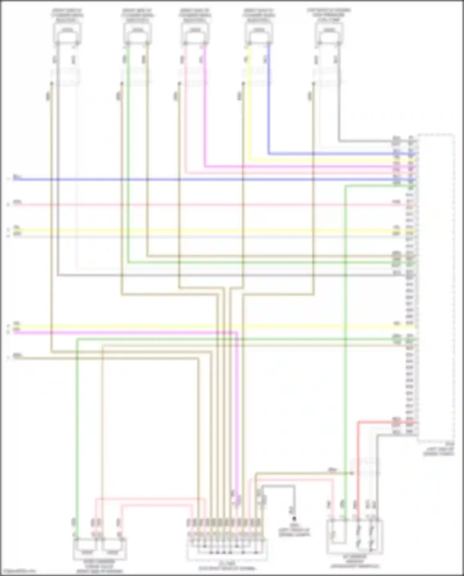 Accord Honda XI (2023-2024): Wiring diagram engine performance 2.0l hybrid, engine controls circuit (6 of 6)