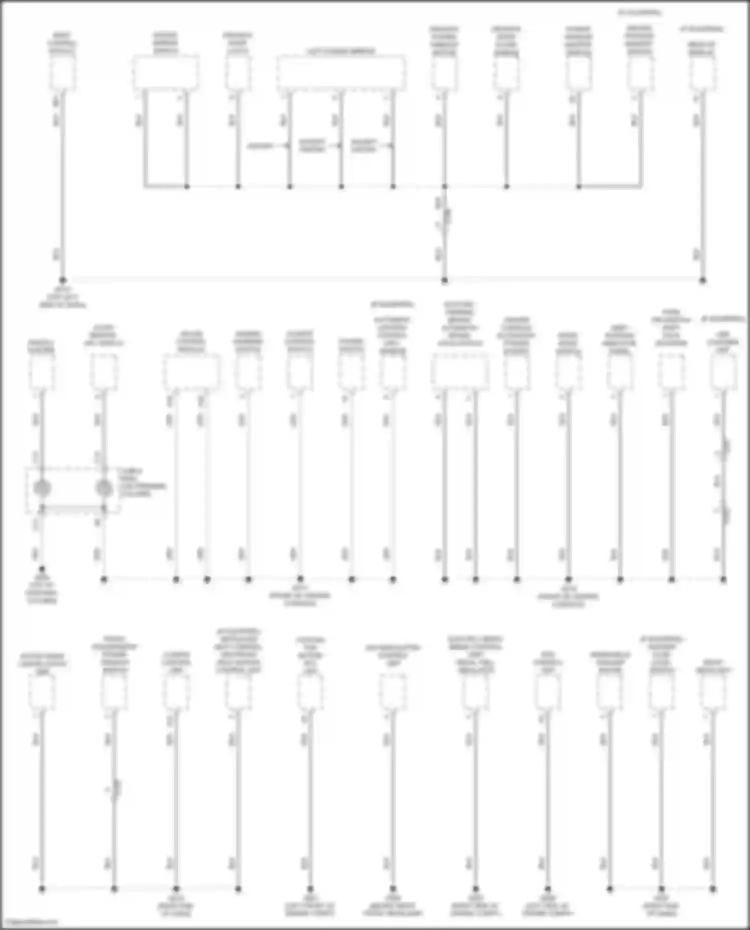 Accord Honda XI (2023-2024): Ground distribution circuit, hybrid (4 of 5)