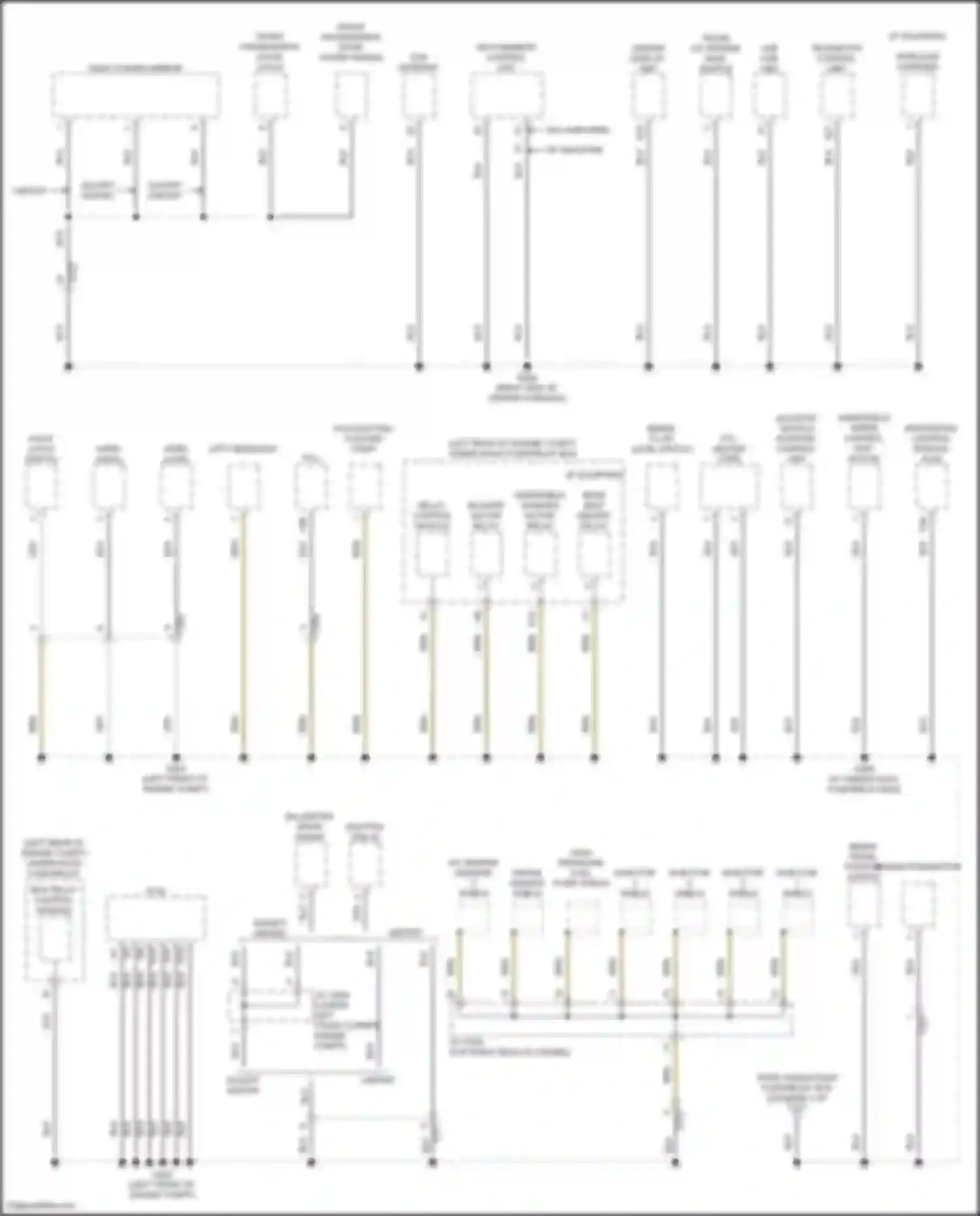 Accord Honda XI (2023-2024): Ground distribution circuit, hybrid (5 of 5)