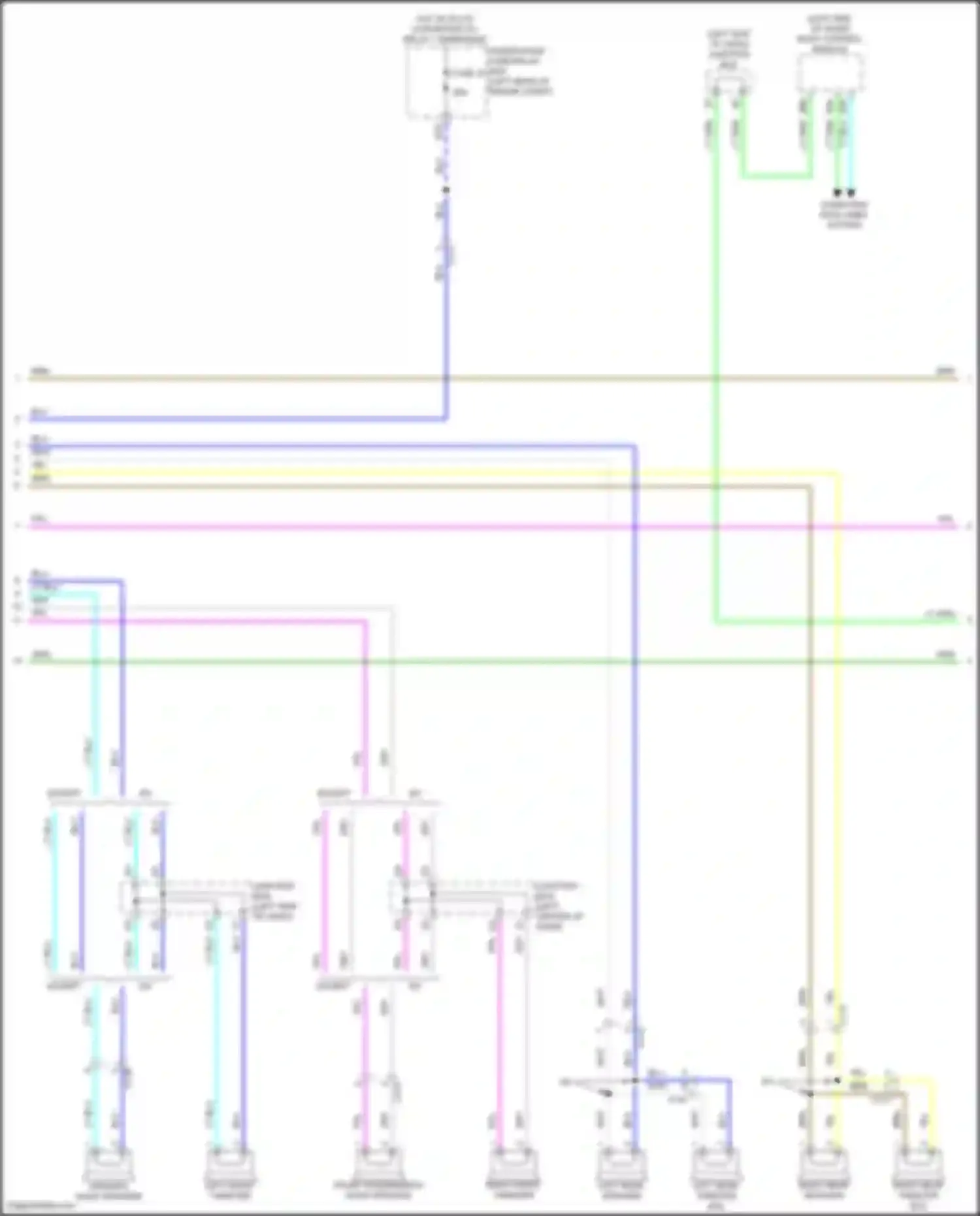 Accord Honda XI (2023-2024): Navigation circuit, except hybrid (2 of 4)