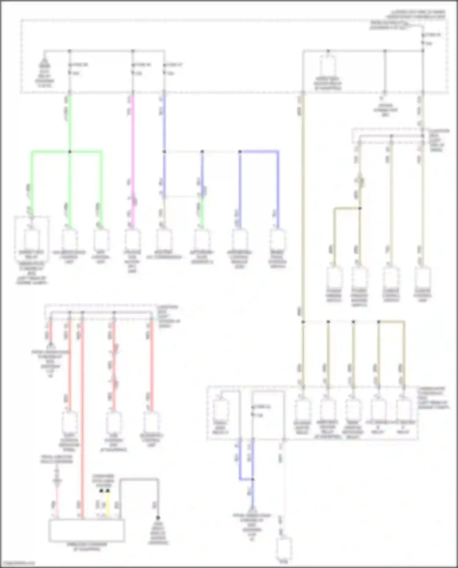 Accord Honda XI (2023-2024): Power distribution circuit, hybrid (4 of 6)