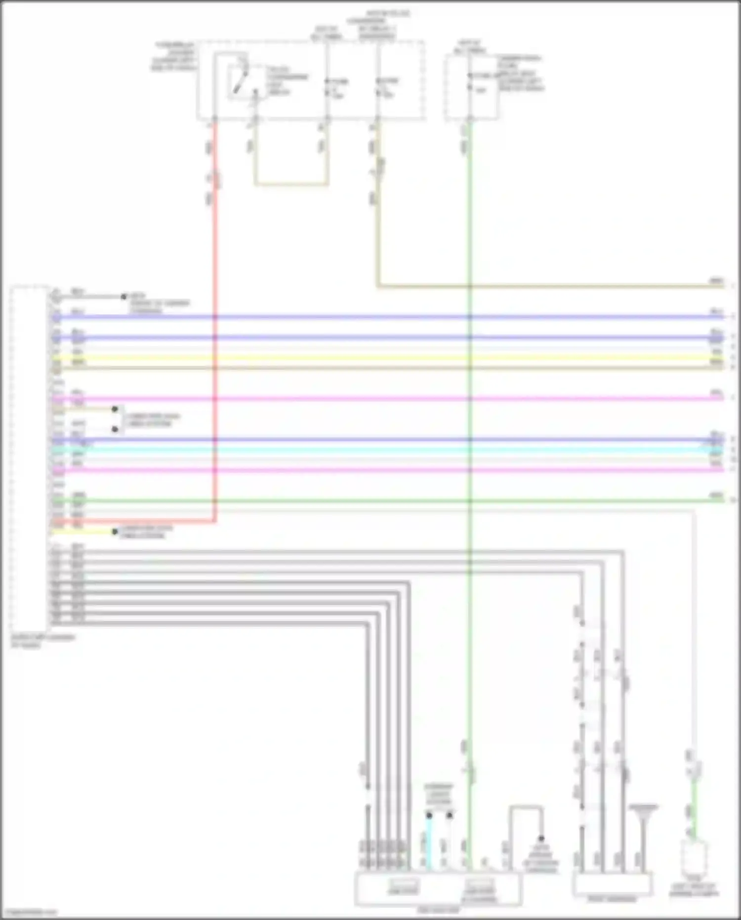 Accord Honda XI (2023-2024): Radio circuit, except hybrid (1 of 4)