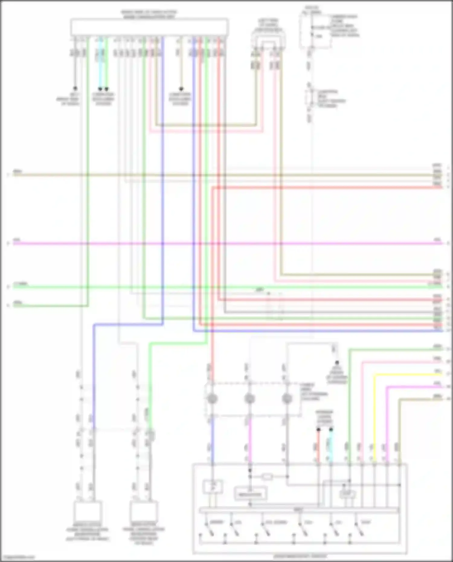 Accord Honda XI (2023-2024): Radio circuit, except hybrid (3 of 4)