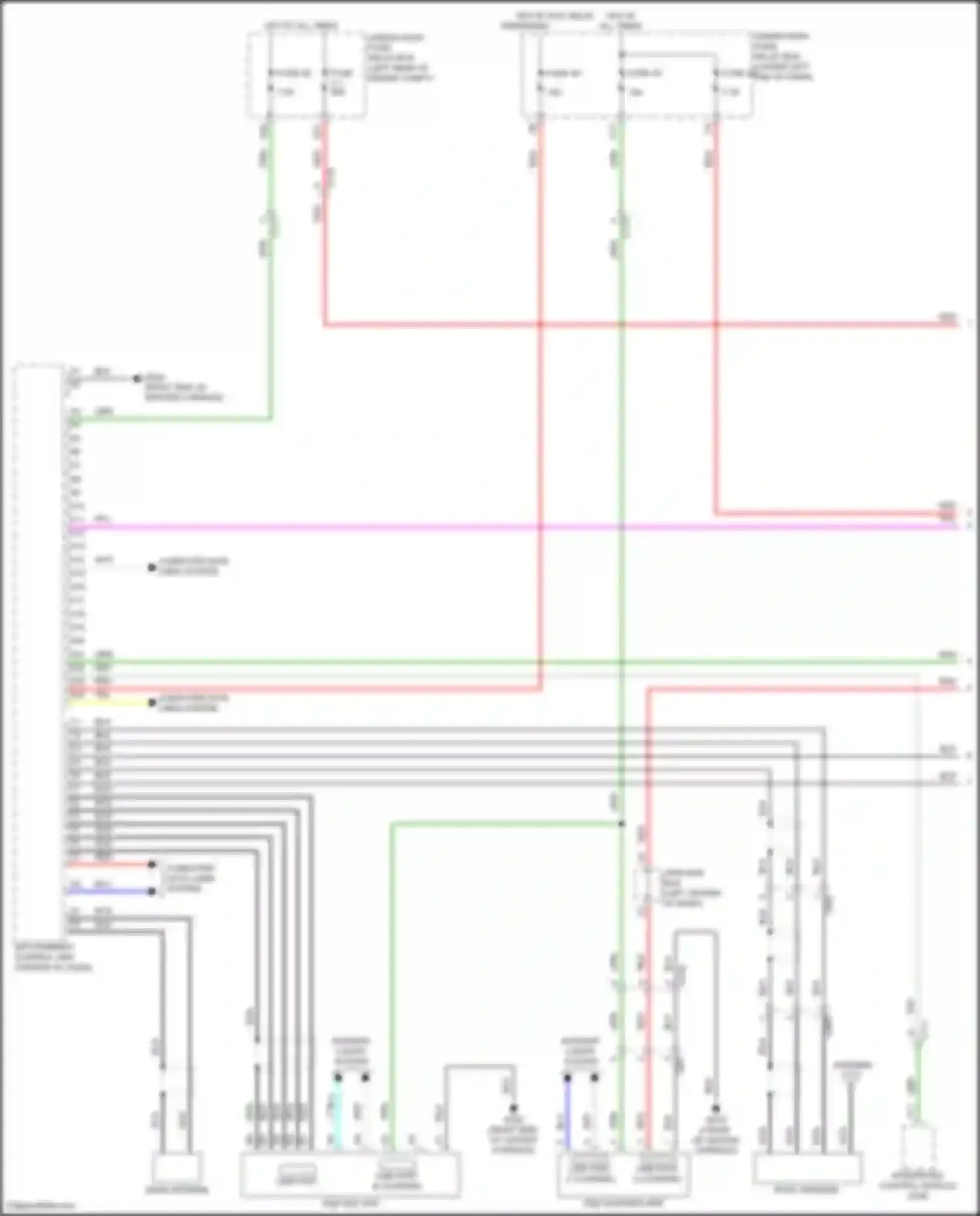 Accord Honda XI (2023-2024): Radio circuit, hybrid w/ amplifier (1 of 6)