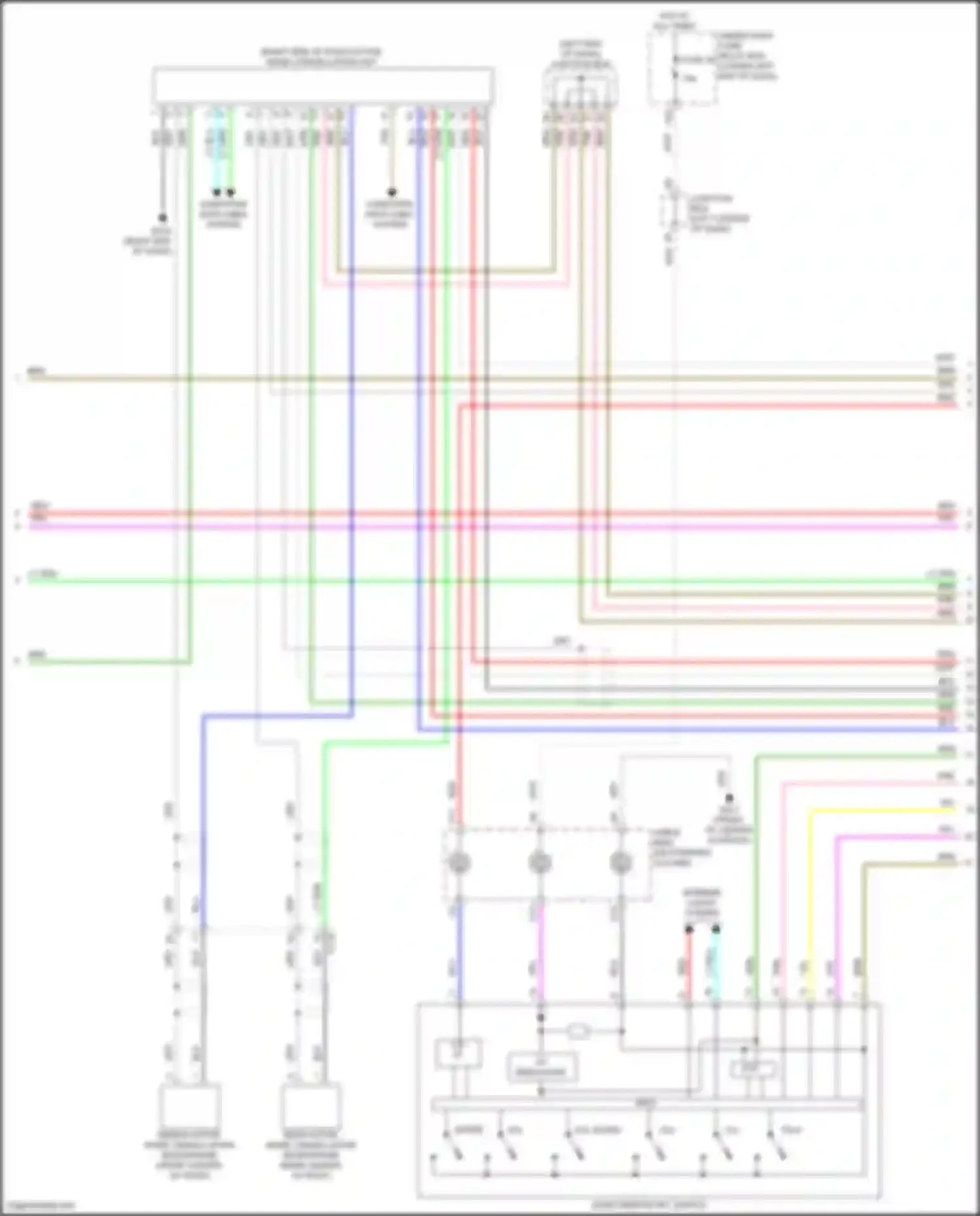 Accord Honda XI (2023-2024): Radio circuit, hybrid w/o amplifier (3 of 5)