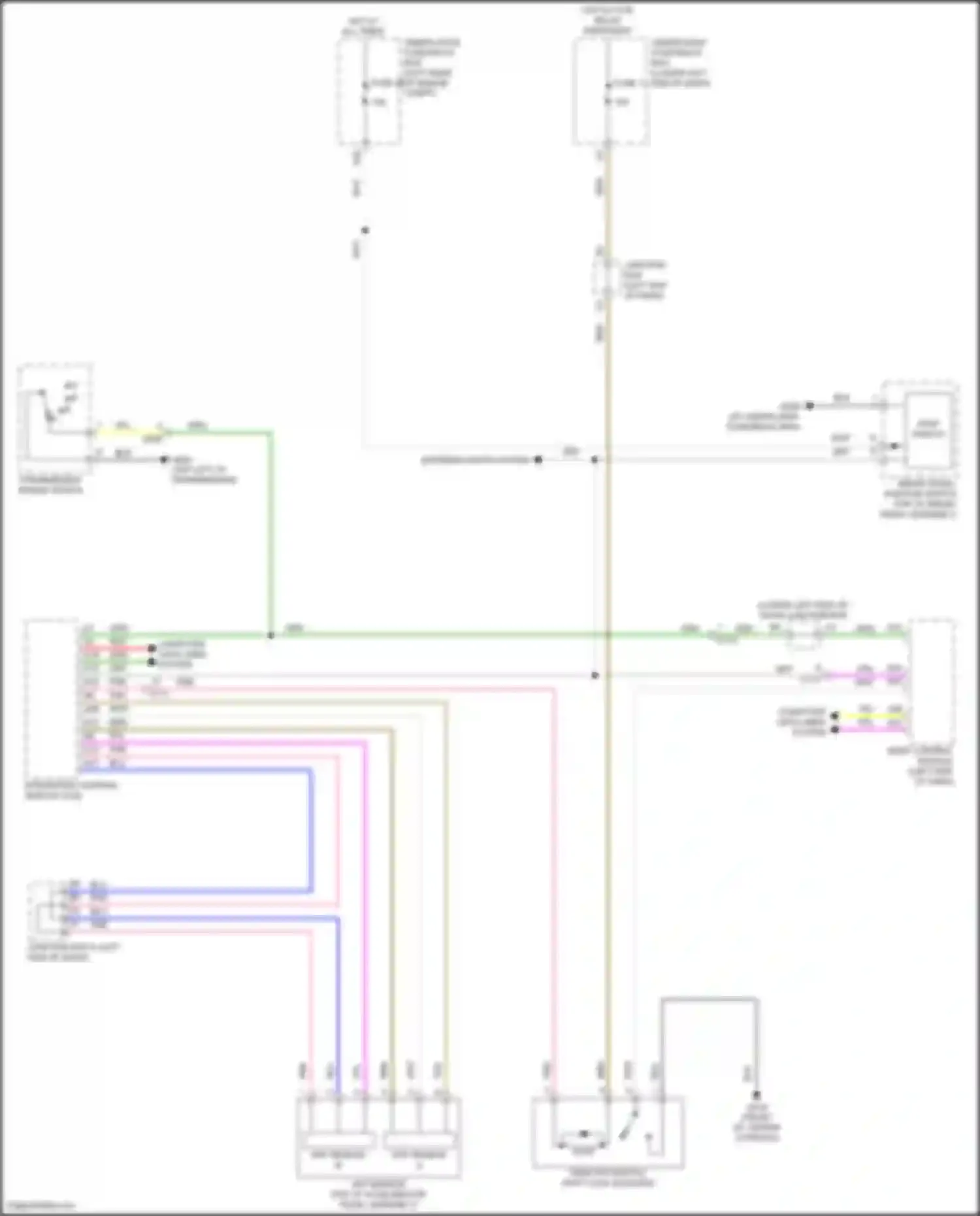 Accord Honda XI (2023-2024): Shift interlock circuit, hybrid
