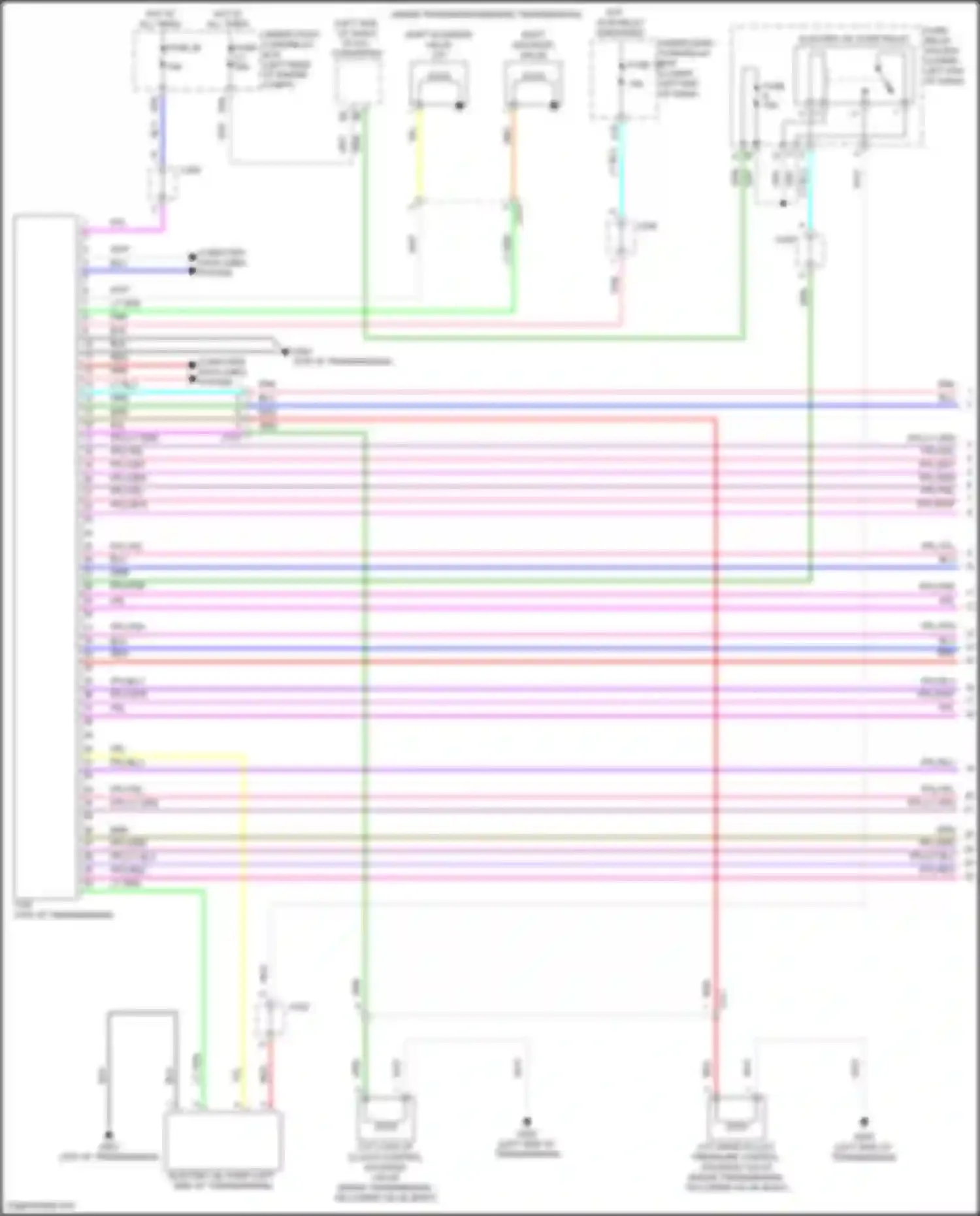 Accord Honda XI (2023-2024): 1.5l turbo, transmission circuit (1 of 4)