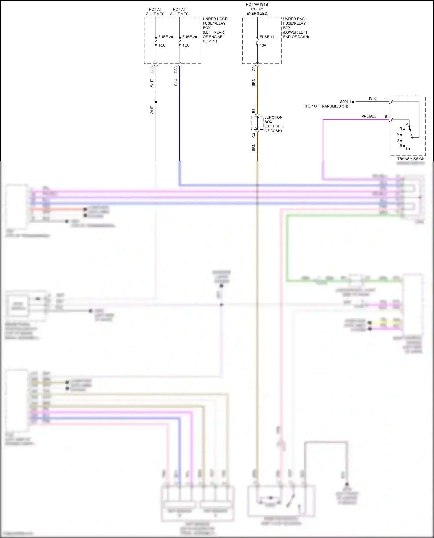 Wiring diagram app sensor for Honda Accord XI (2023-2024) (4 of 6)