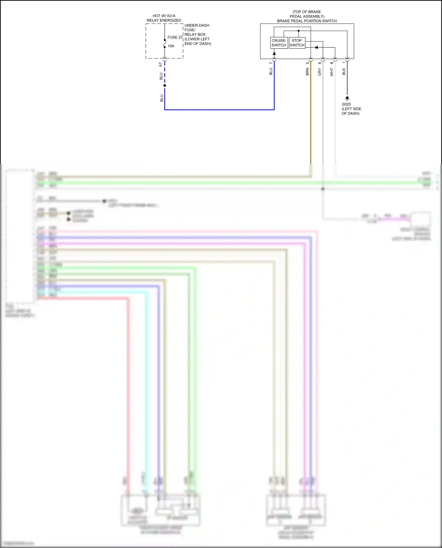 Wiring diagram computer data lines system for Honda Accord XI (2023-2024) (64 of 123)