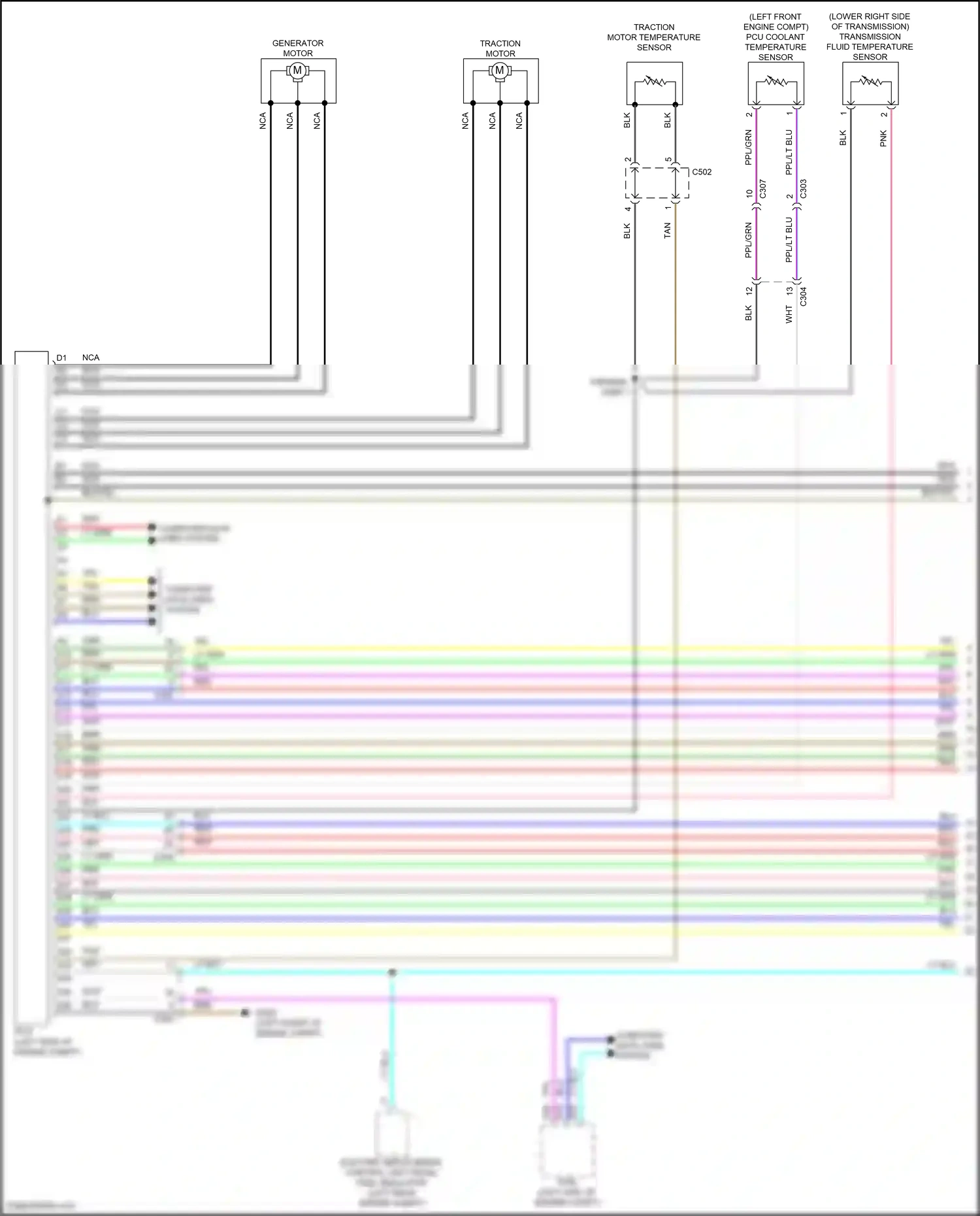 Wiring diagram computer data lines system for Honda Accord XI (2023-2024) (122 of 123)