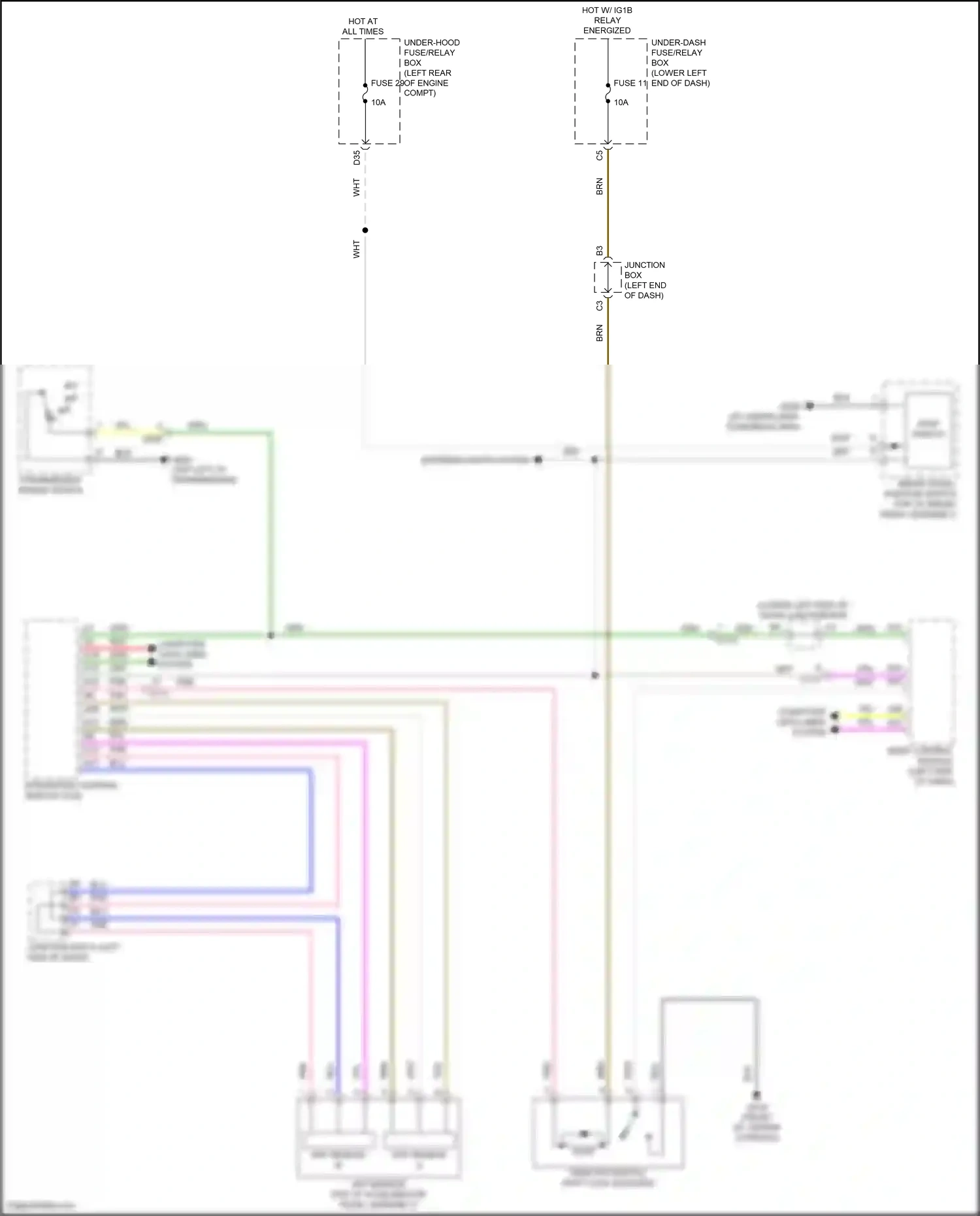 Wiring diagram computer data lines system for Honda Accord XI (2023-2024) (40 of 123)