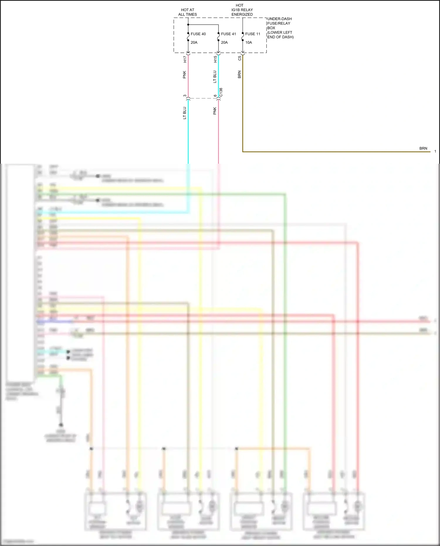 Wiring diagram computer data lines system for Honda Accord XI (2023-2024) (108 of 123)