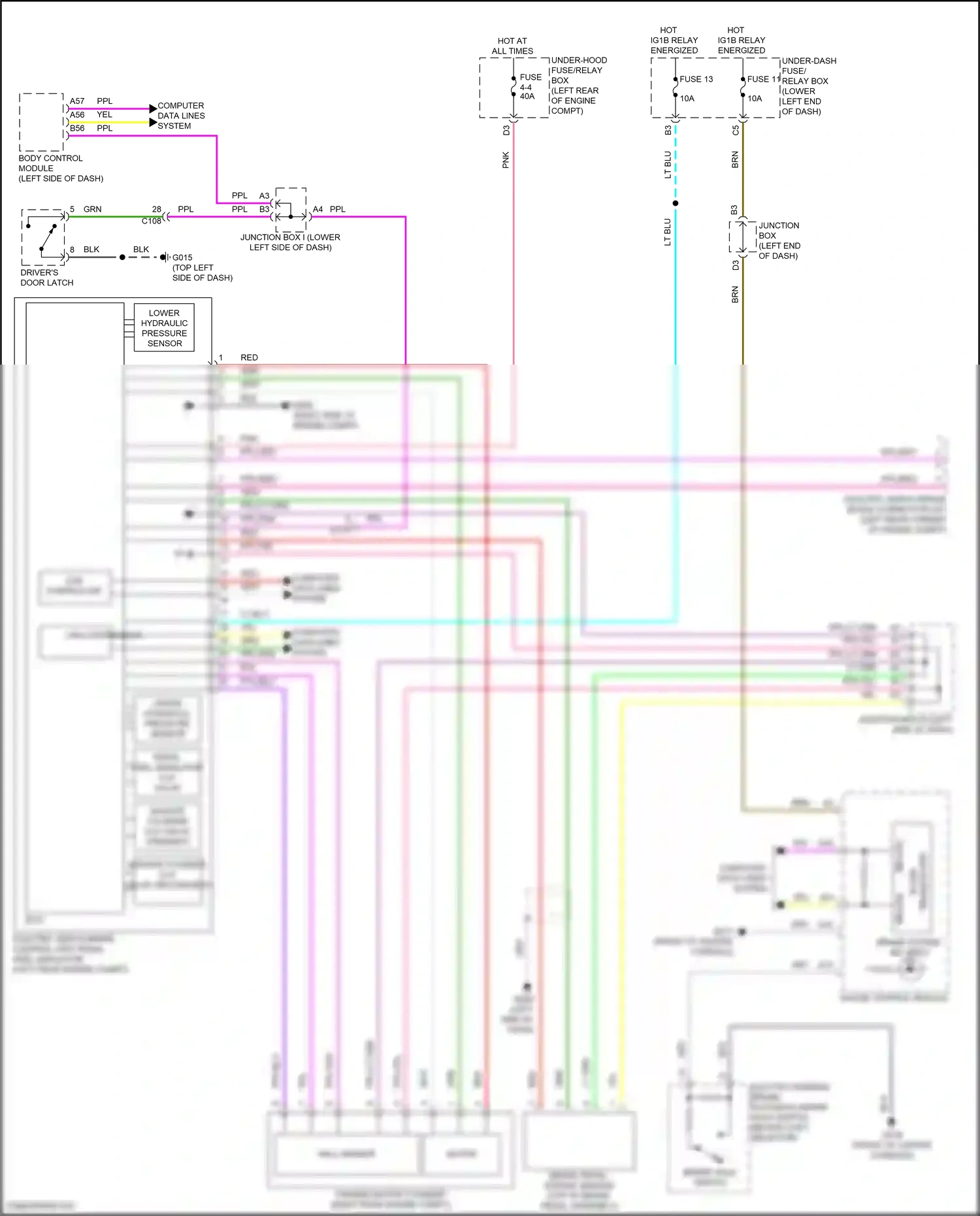 Wiring diagram computer data lines system for Honda Accord XI (2023-2024) (14 of 123)