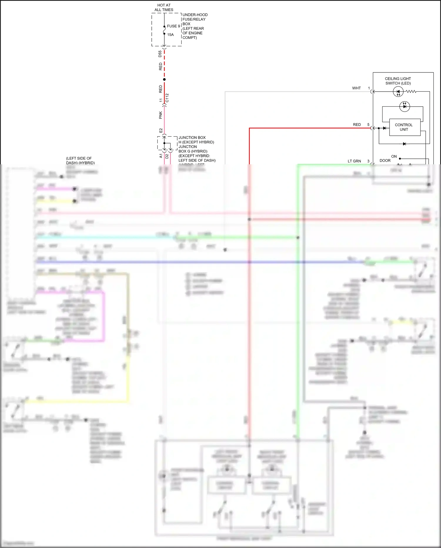 Wiring diagram computer data lines system for Honda Accord XI (2023-2024) (82 of 123)