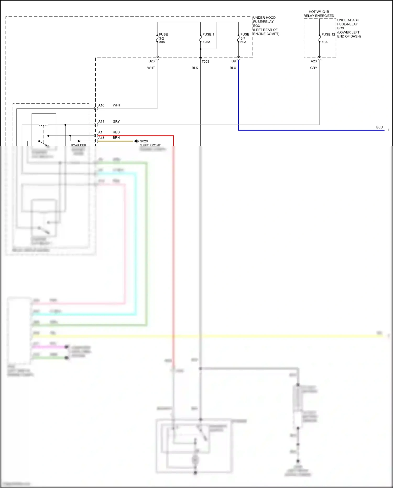Wiring diagram computer data lines system for Honda Accord XI (2023-2024) (99 of 123)
