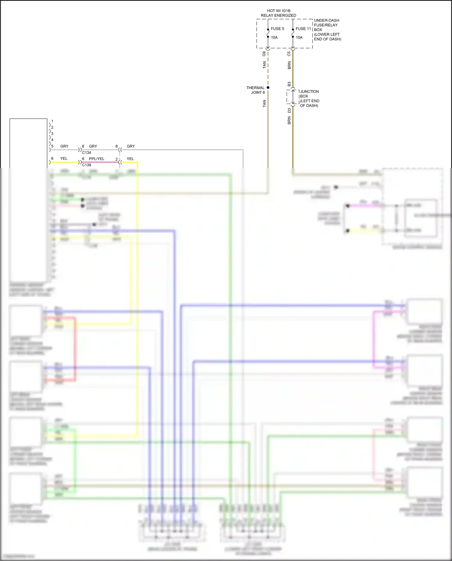 Wiring diagram computer data lines system for Honda Accord XI (2023-2024) (50 of 123)