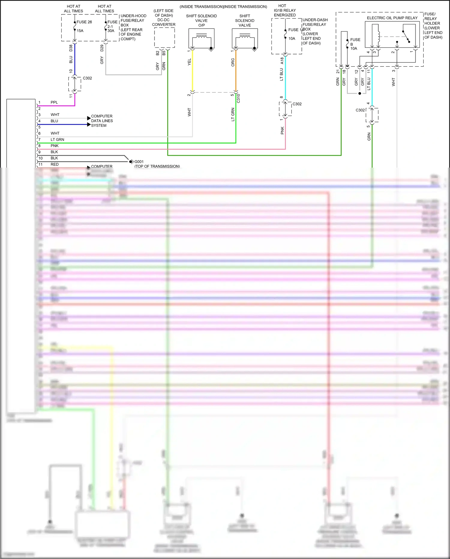 Wiring diagram computer data lines system for Honda Accord XI (2023-2024) (101 of 123)