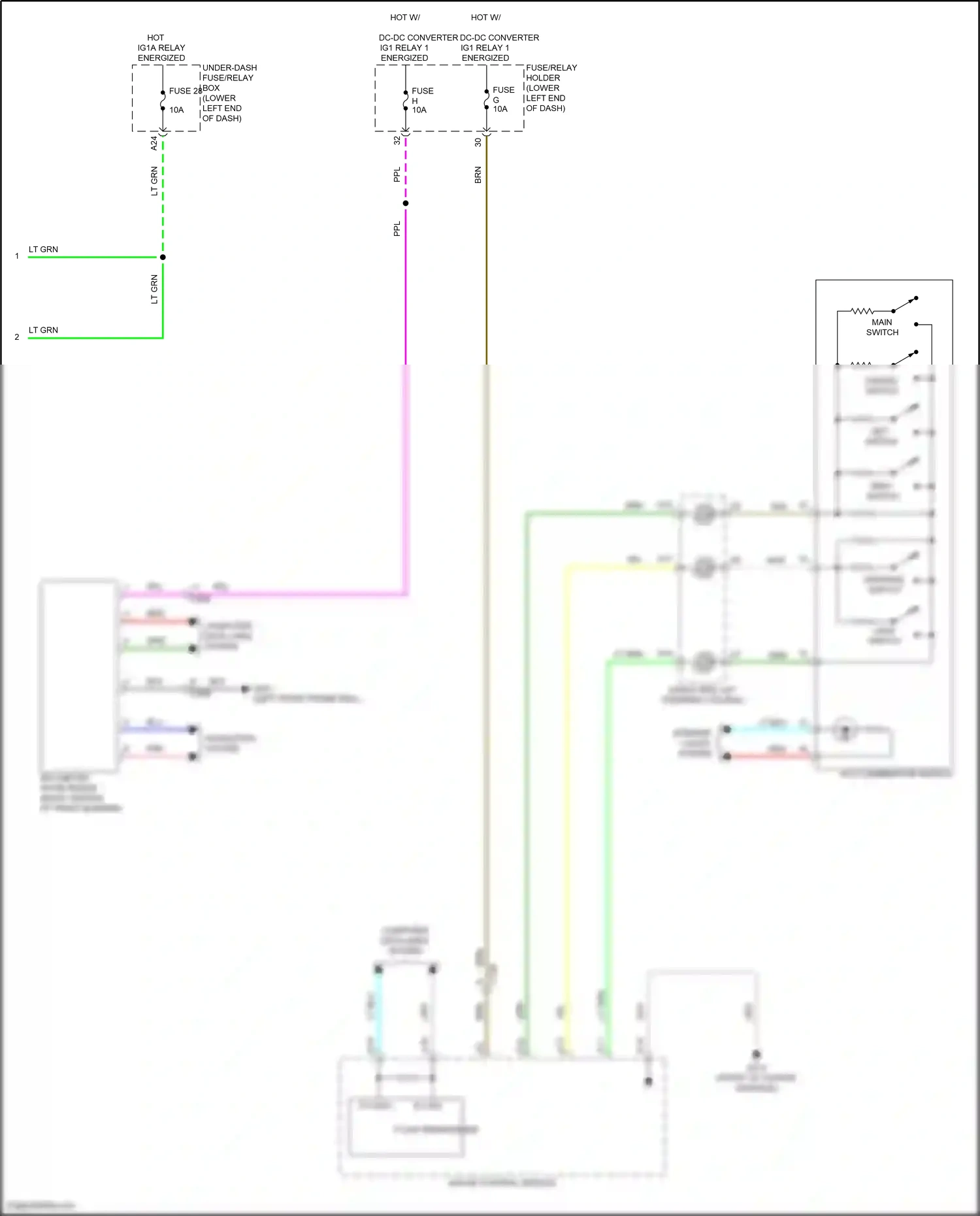 Wiring diagram computer data lines system for Honda Accord XI (2023-2024) (66 of 123)