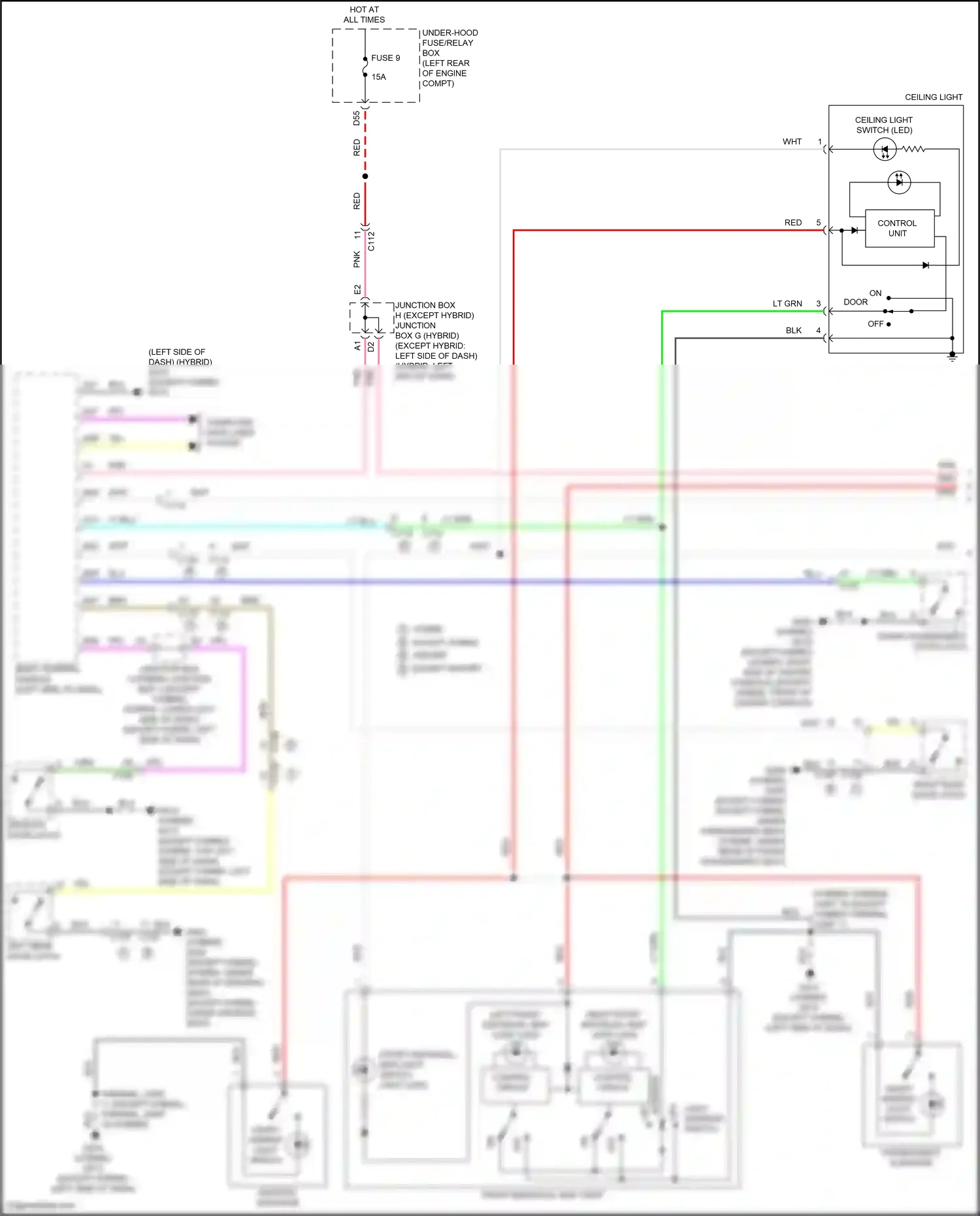 Wiring diagram computer data lines system for Honda Accord XI (2023-2024) (93 of 123)