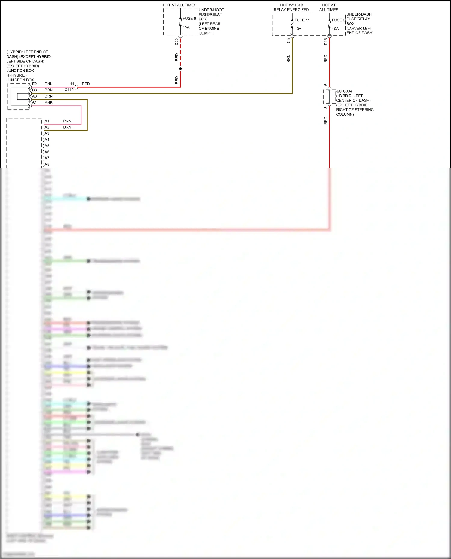 Wiring diagram computer data lines system for Honda Accord XI (2023-2024) (13 of 123)
