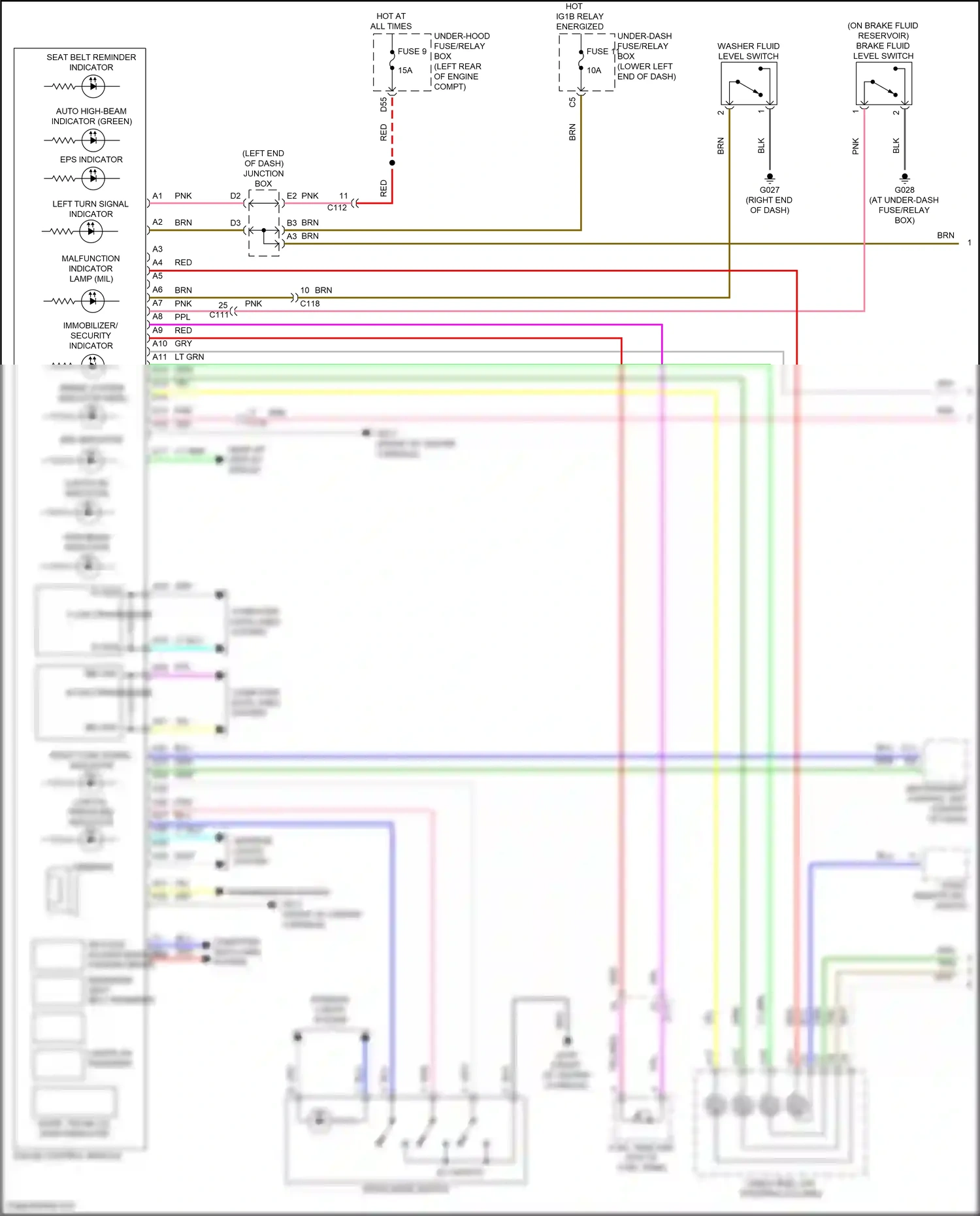 Wiring diagram computer data lines system for Honda Accord XI (2023-2024) (19 of 123)