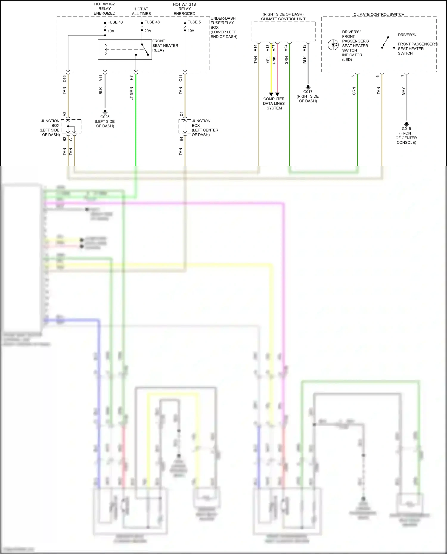 Wiring diagram computer data lines system for Honda Accord XI (2023-2024) (106 of 123)