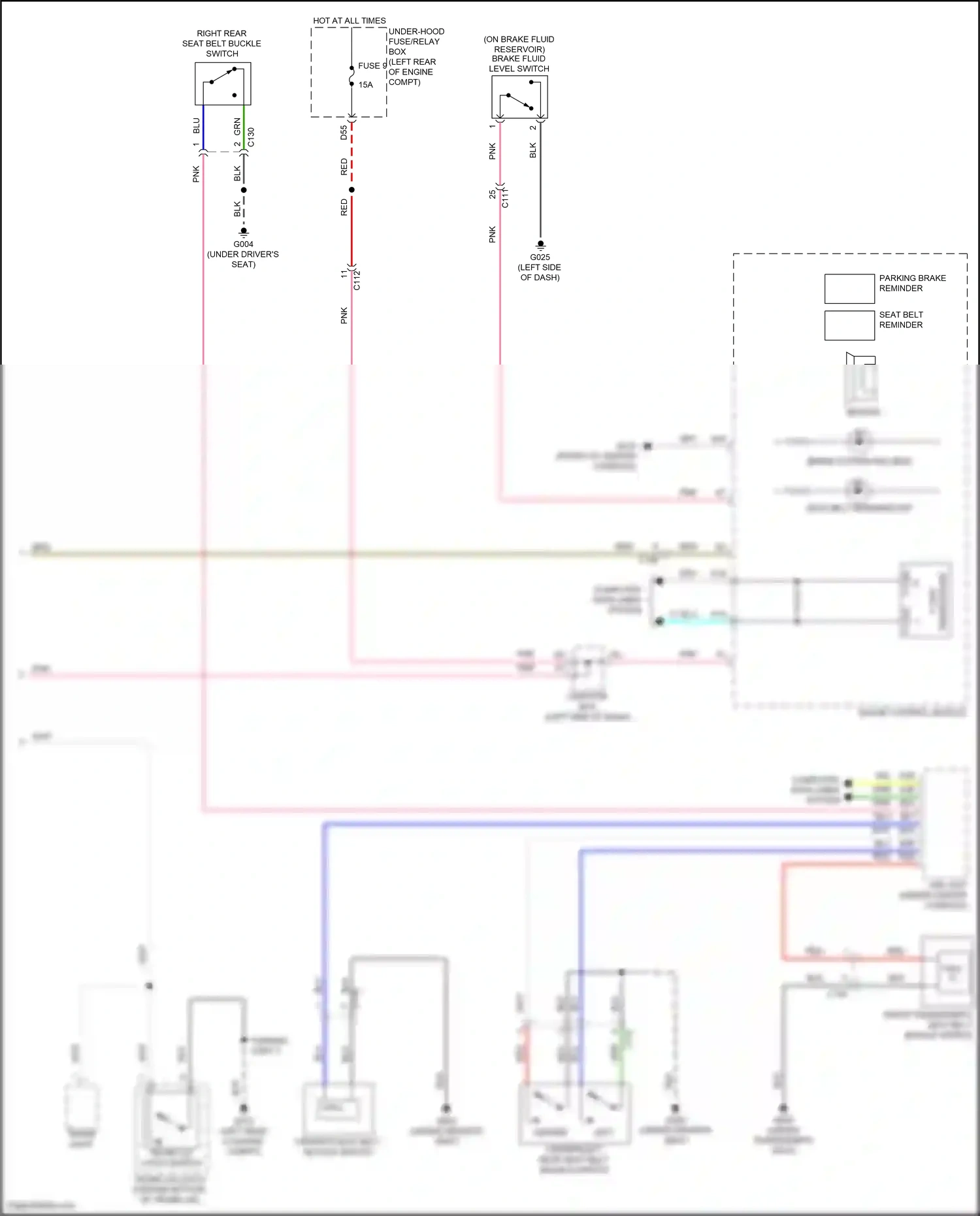 Wiring diagram computer data lines system for Honda Accord XI (2023-2024) (28 of 123)