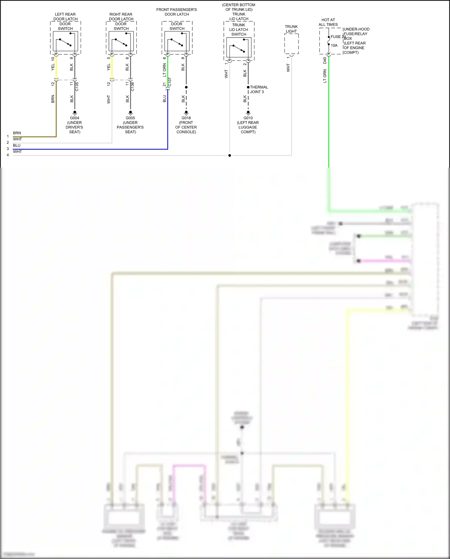 Wiring diagram computer data lines system for Honda Accord XI (2023-2024) (9 of 123)