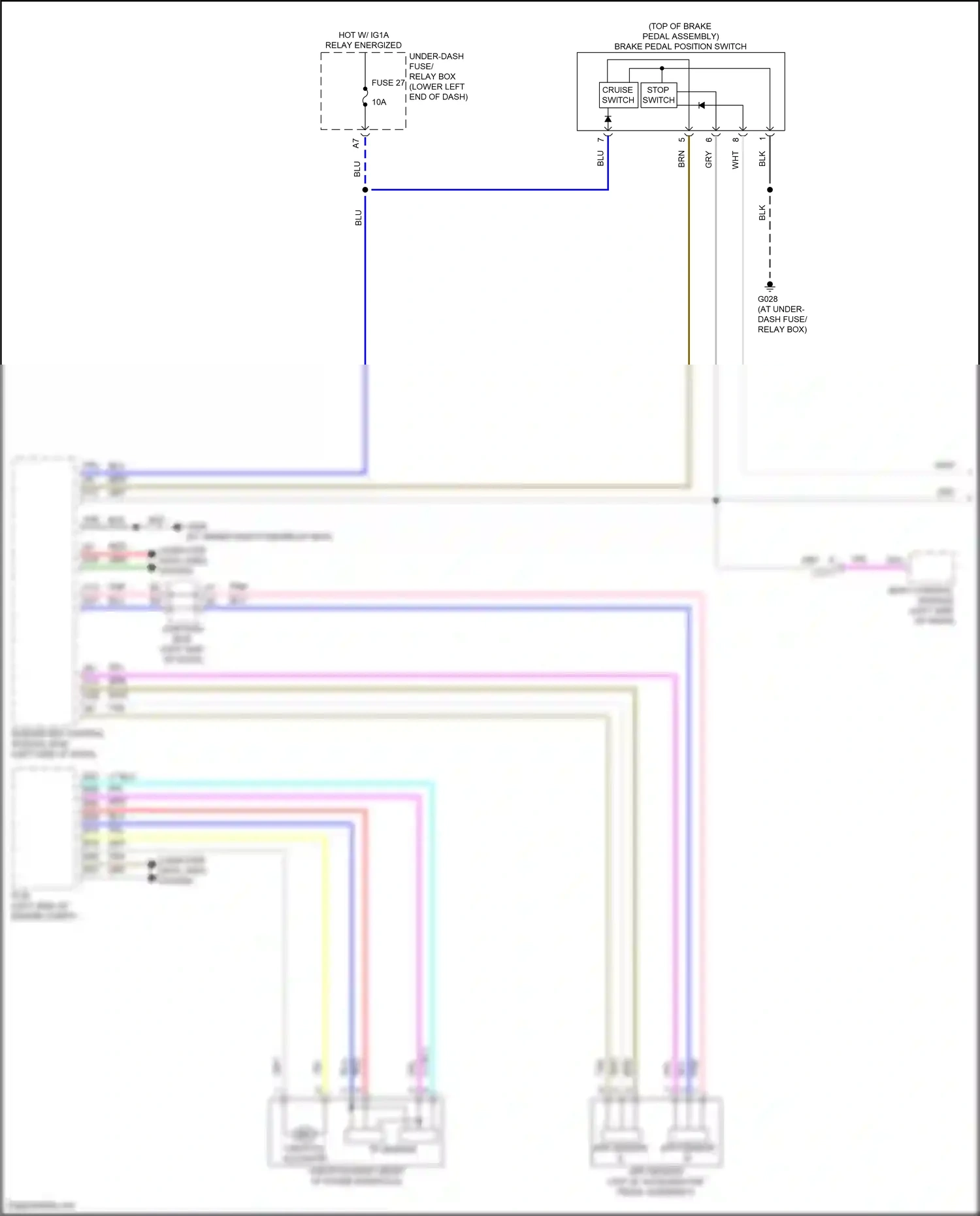 Wiring diagram tp sensor for Honda Accord XI (2023-2024) (1 of 4)