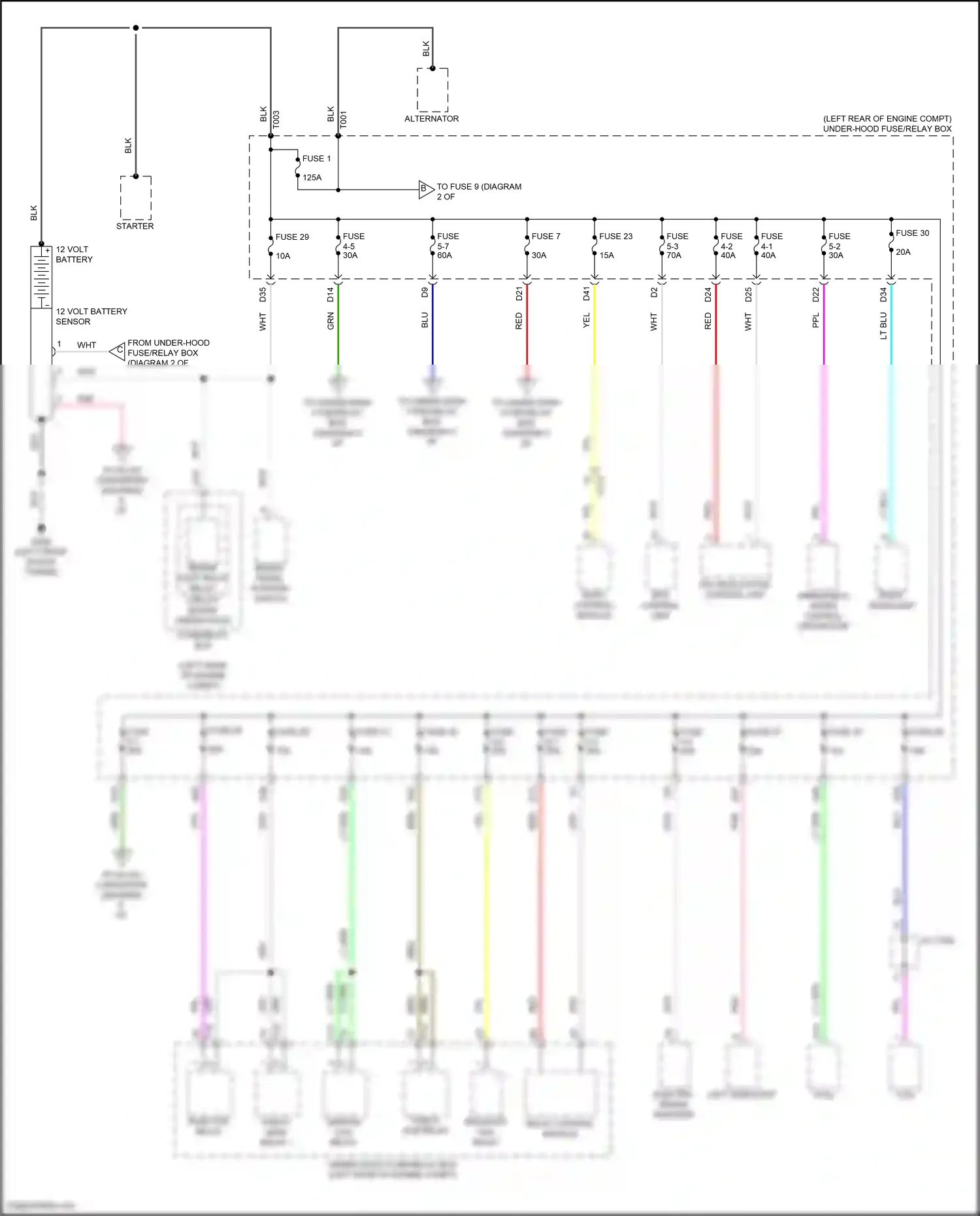 Wiring diagram vsa modulator control unit for Honda Accord XI (2023-2024) (8 of 17)