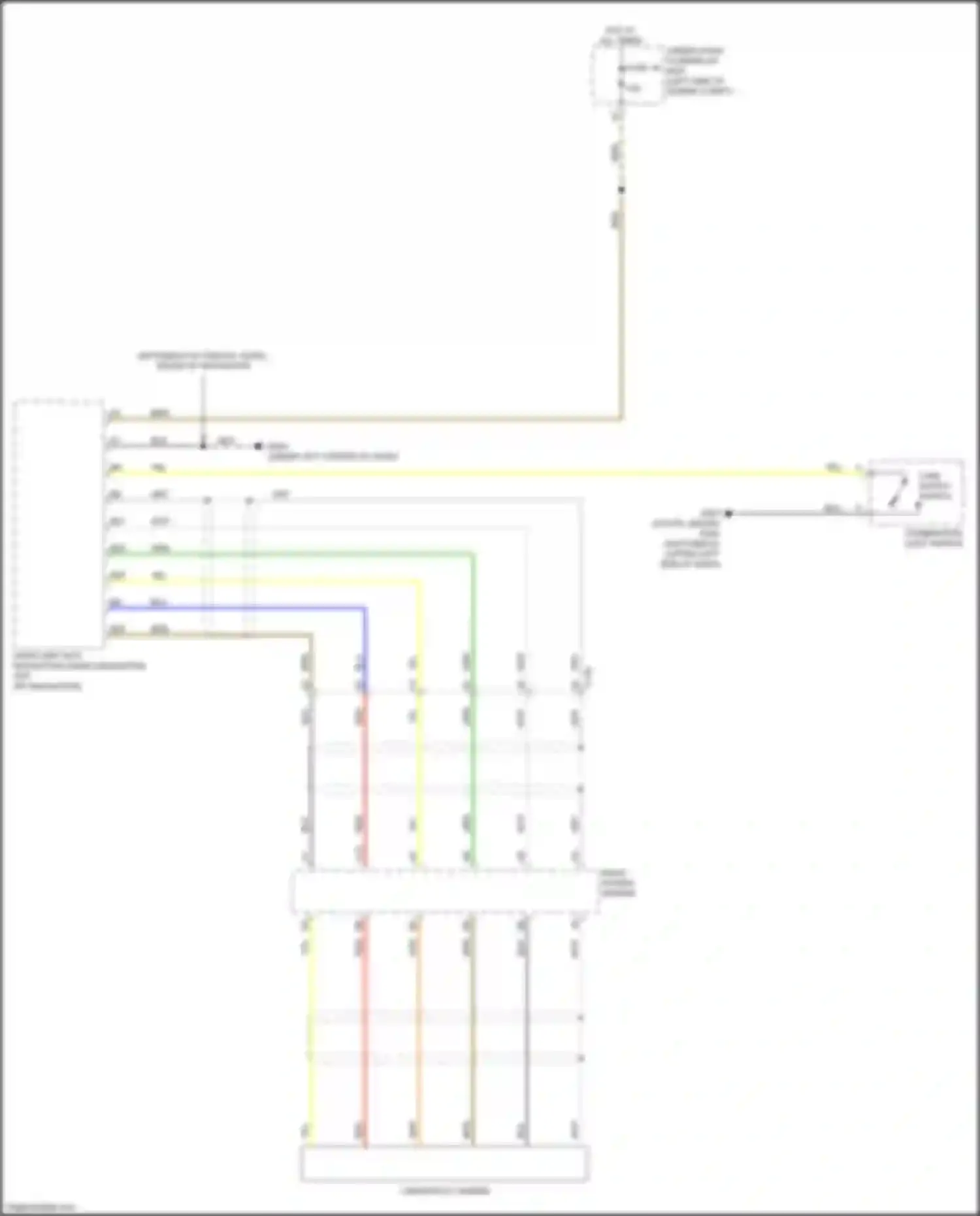 Car Wiring Diagrams for Civic Type R Honda X (2015-2021): Lane watch camera circuit