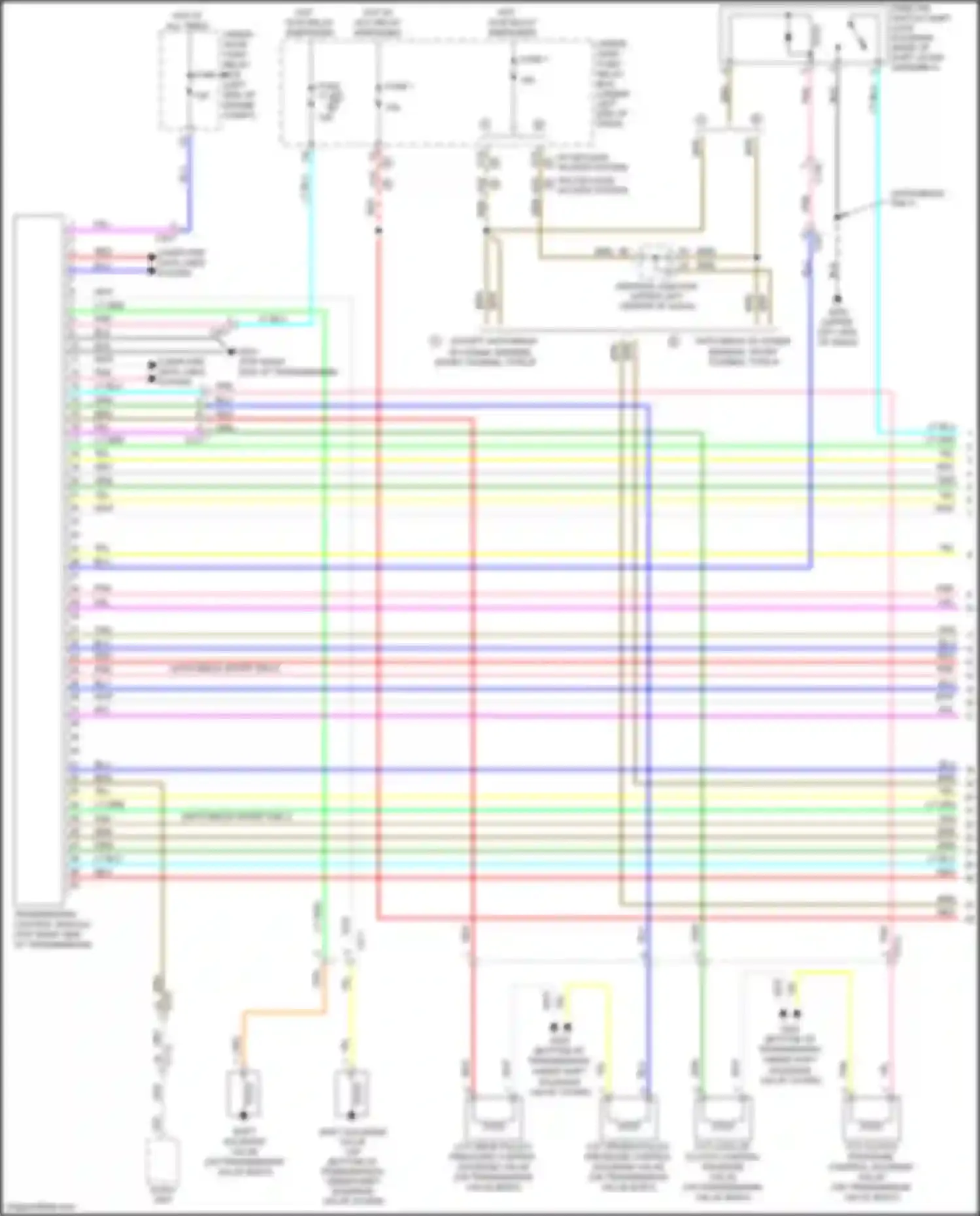Wiring diagram audio unit for Honda Civic Type R X (2015-2021) (11 of 20)