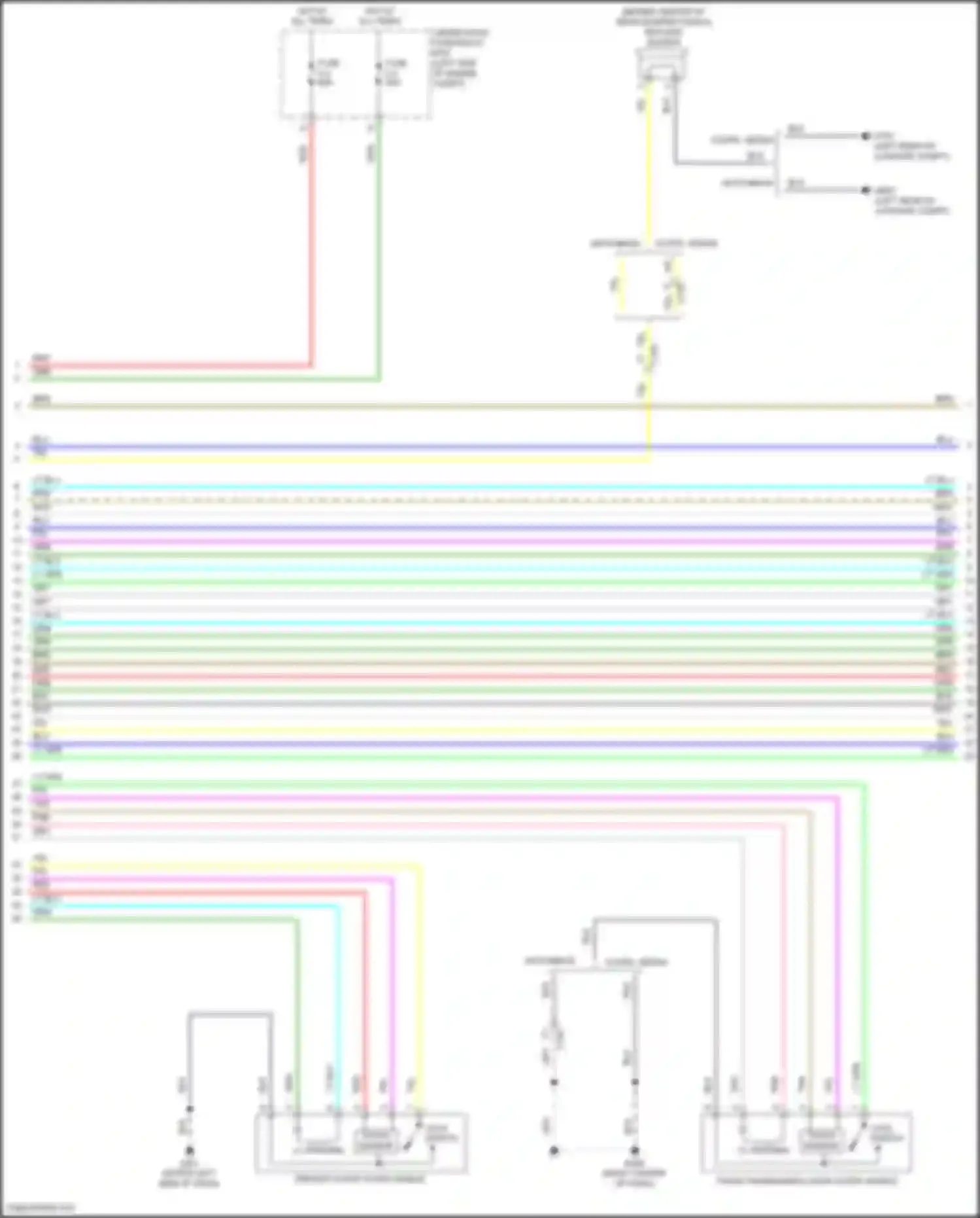 Wiring diagram blu for Honda Civic Type R X (2015-2021) (40 of 242)