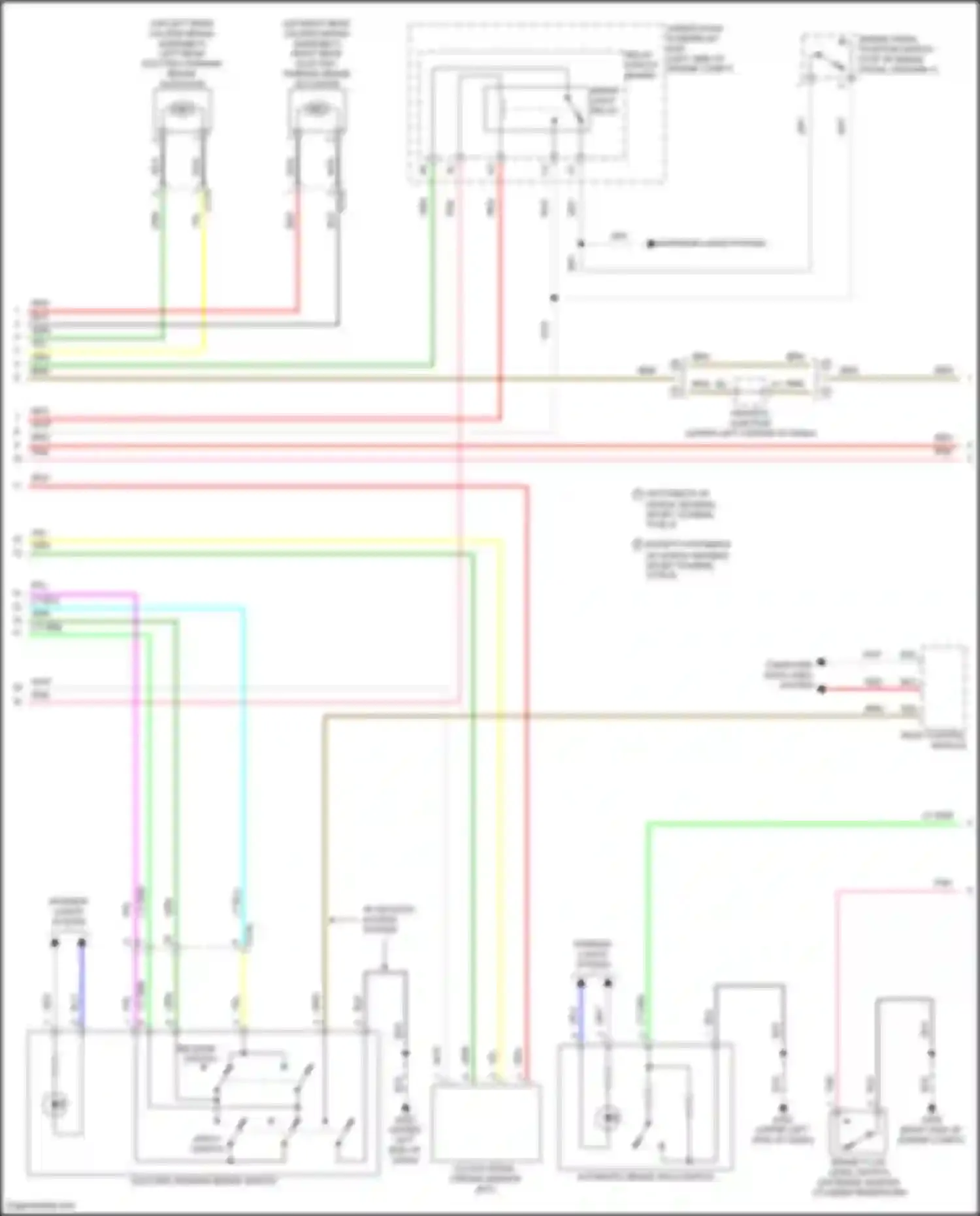 Wiring diagram blu for Honda Civic Type R X (2015-2021) (42 of 242)
