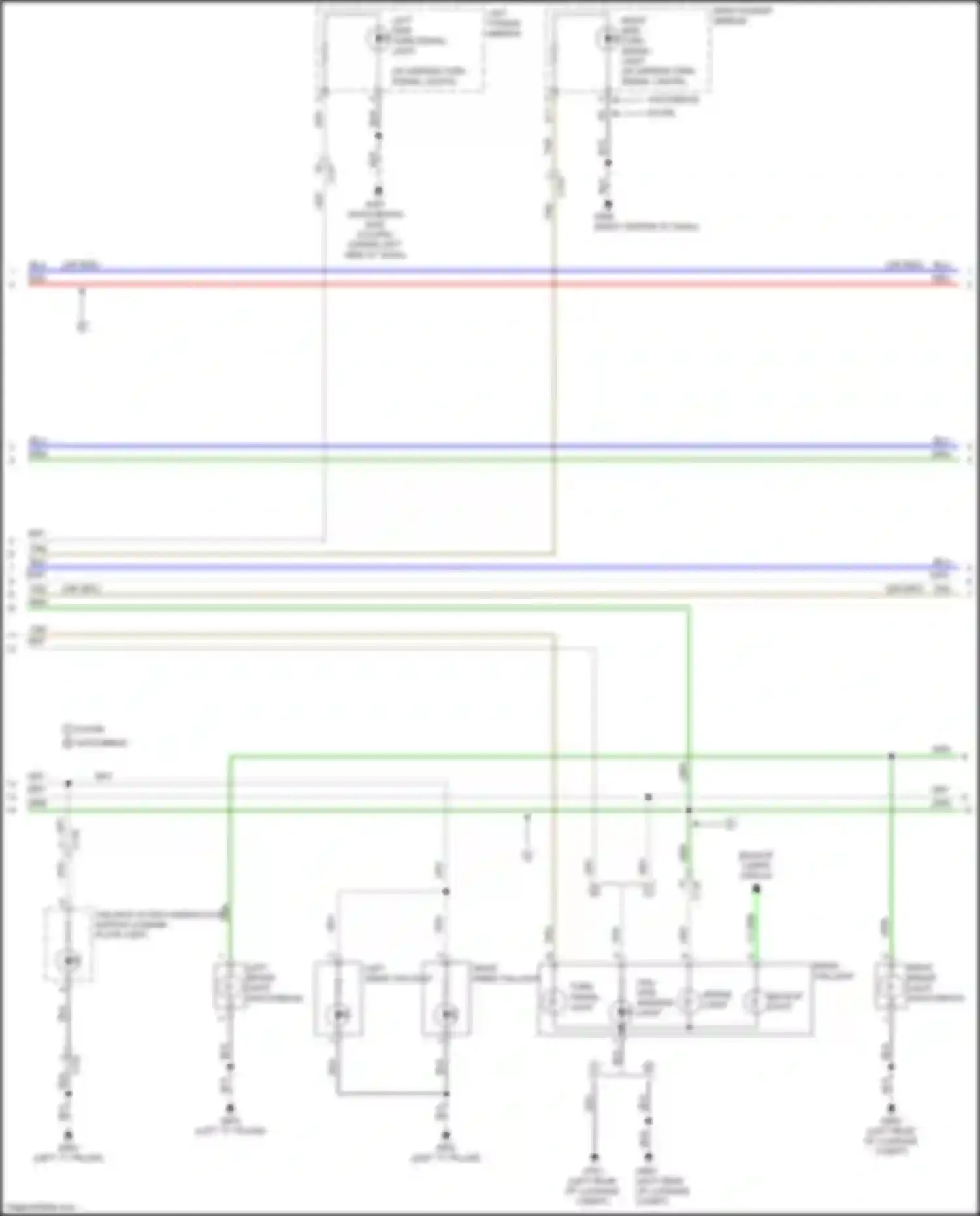 Wiring diagram blu for Honda Civic Type R X (2015-2021) (158 of 242)
