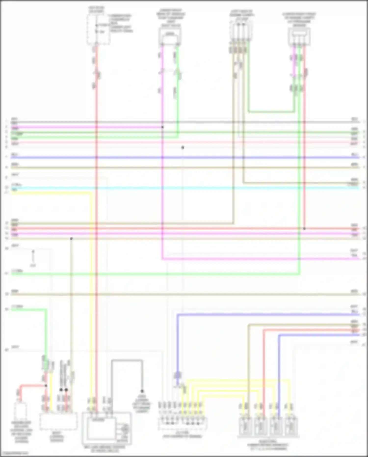 Wiring diagram body control module for Honda Civic Type R X (2015-2021) (79 of 80)