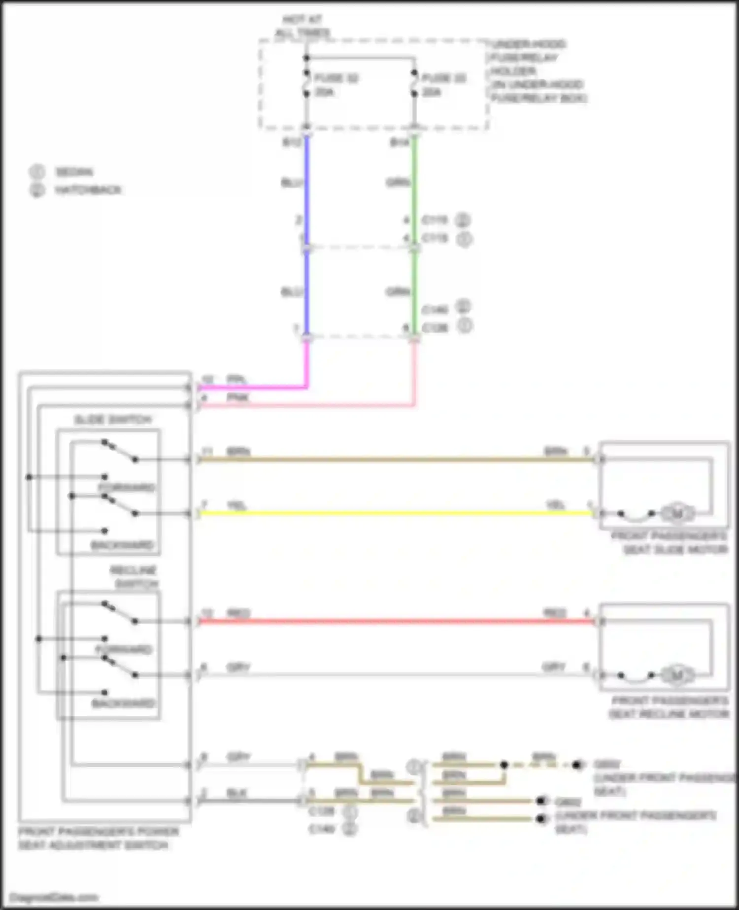 Wiring diagram brn for Honda Civic Type R X (2015-2021) (160 of 243)