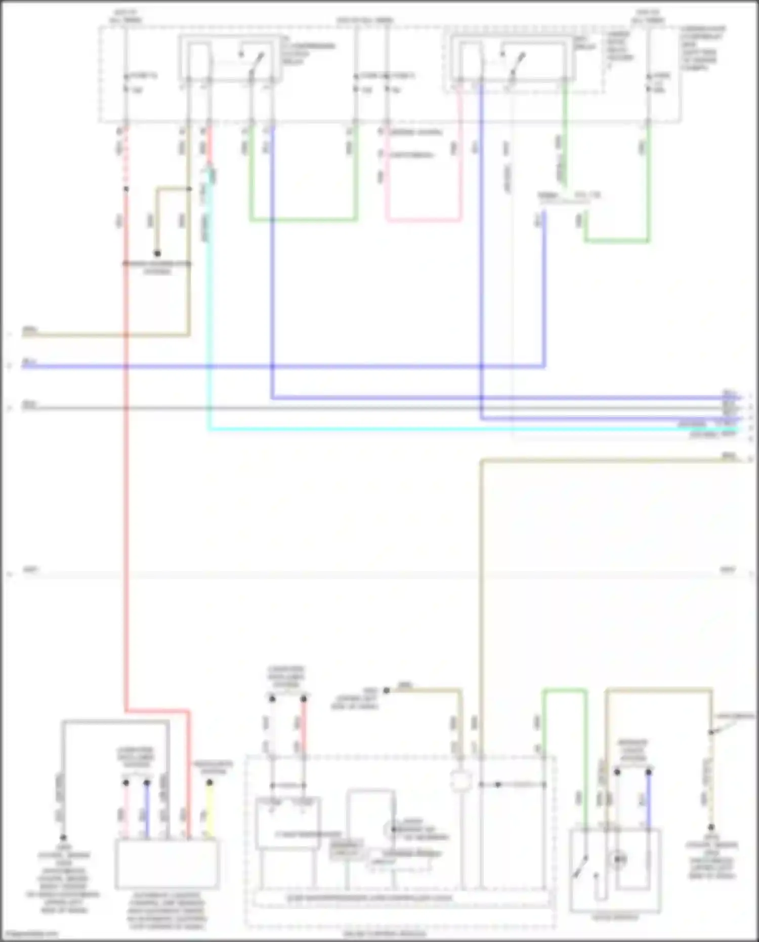 Wiring diagram coupe, sedan for Honda Civic Type R X (2015-2021) (23 of 28)