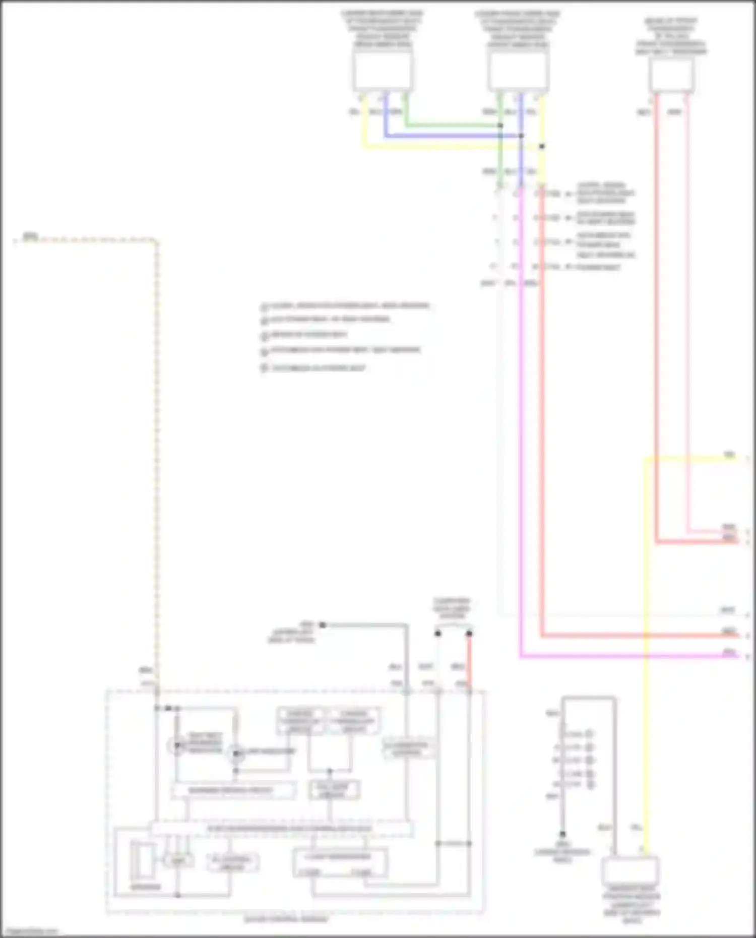 Wiring diagram f-can h for Honda Civic Type R X (2015-2021) (10 of 21)
