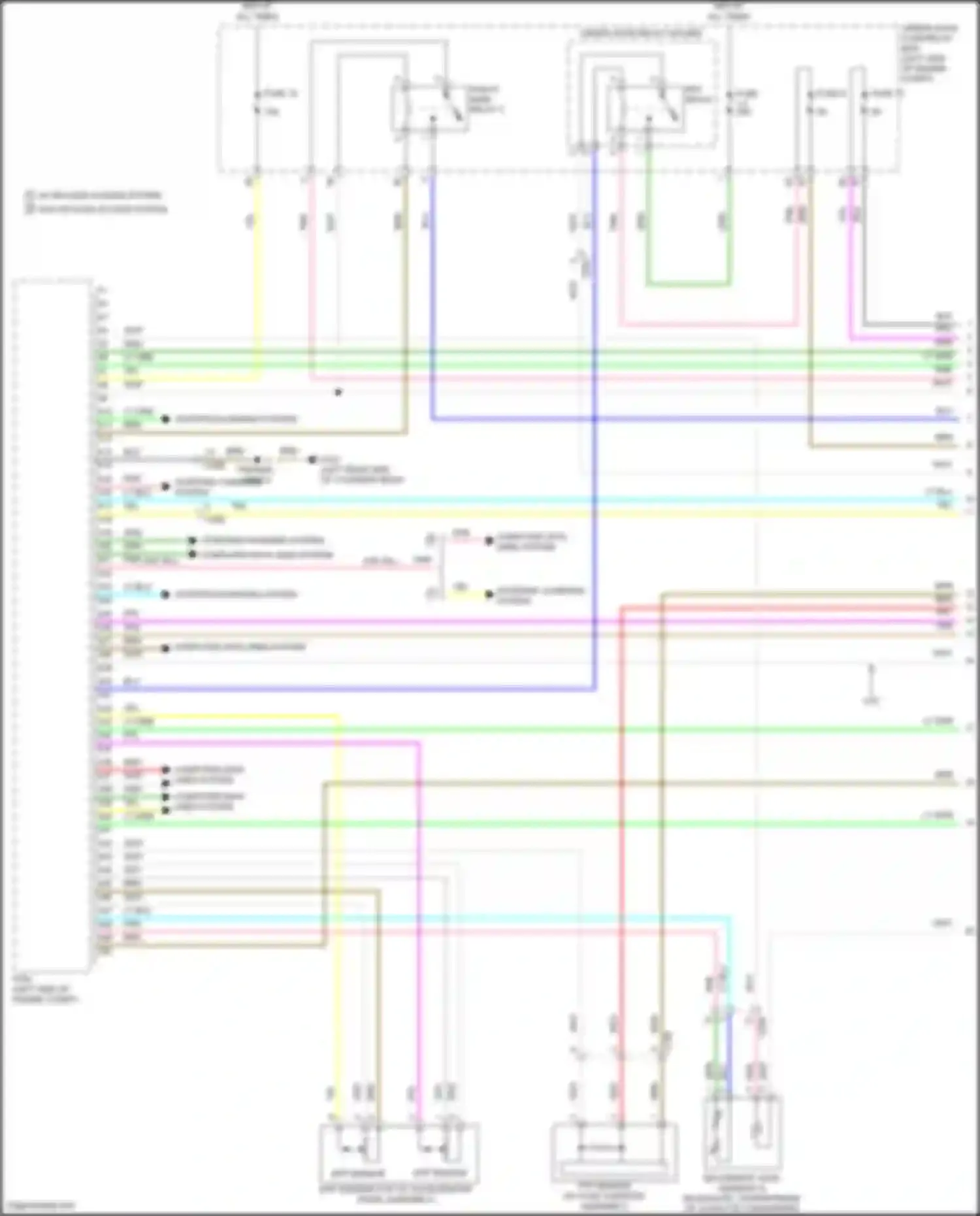 Wiring diagram fuse 1-2 for Honda Civic Type R X (2015-2021) (5 of 5)