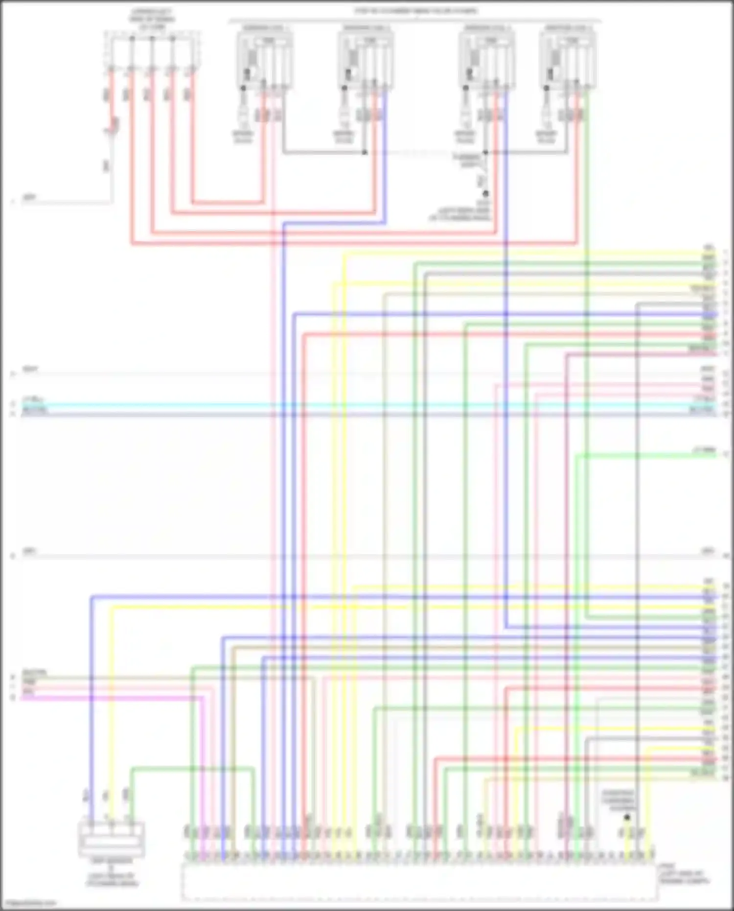 Wiring diagram ignition coil 1 for Honda Civic Type R X (2015-2021) (8 of 8)