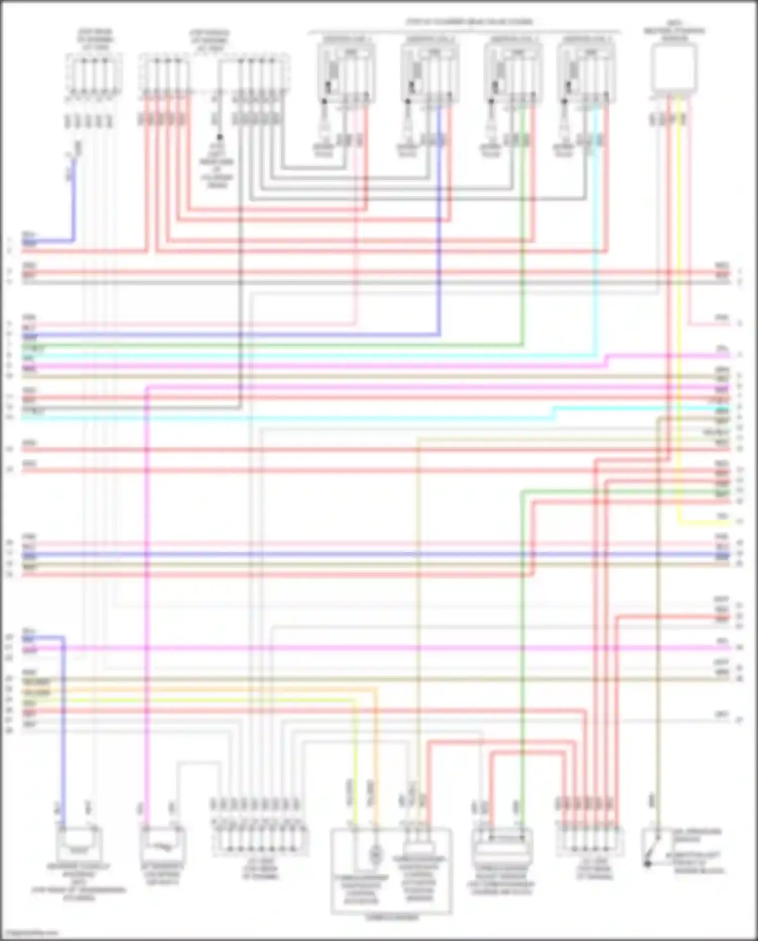 Wiring diagram ignition coil 4 for Honda Civic Type R X (2015-2021) (4 of 8)